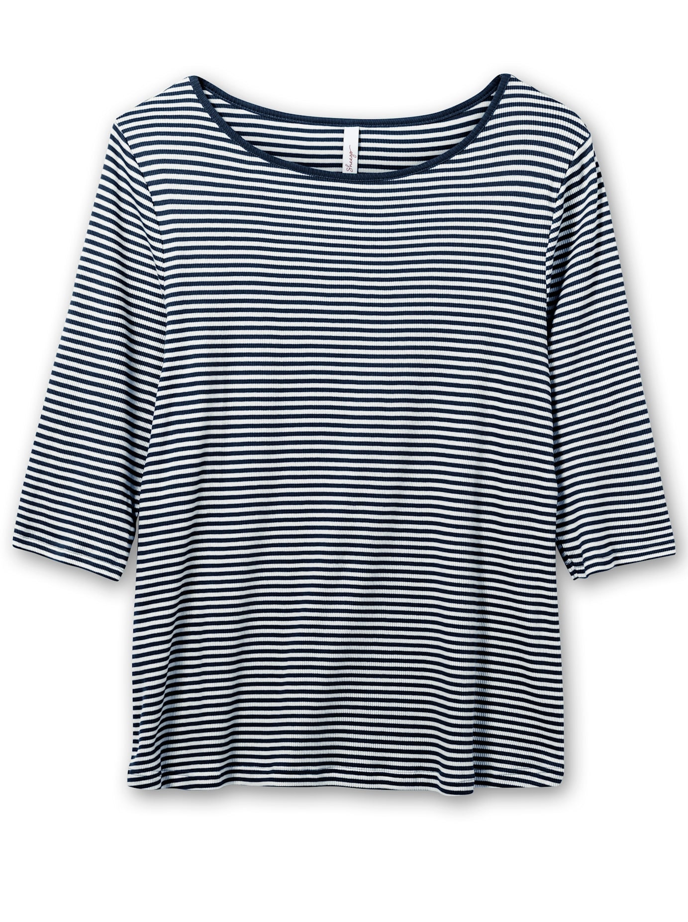 Sheego 3/4-Arm-Shirt »3/4-Arm-Shirt«, (1 tlg.)