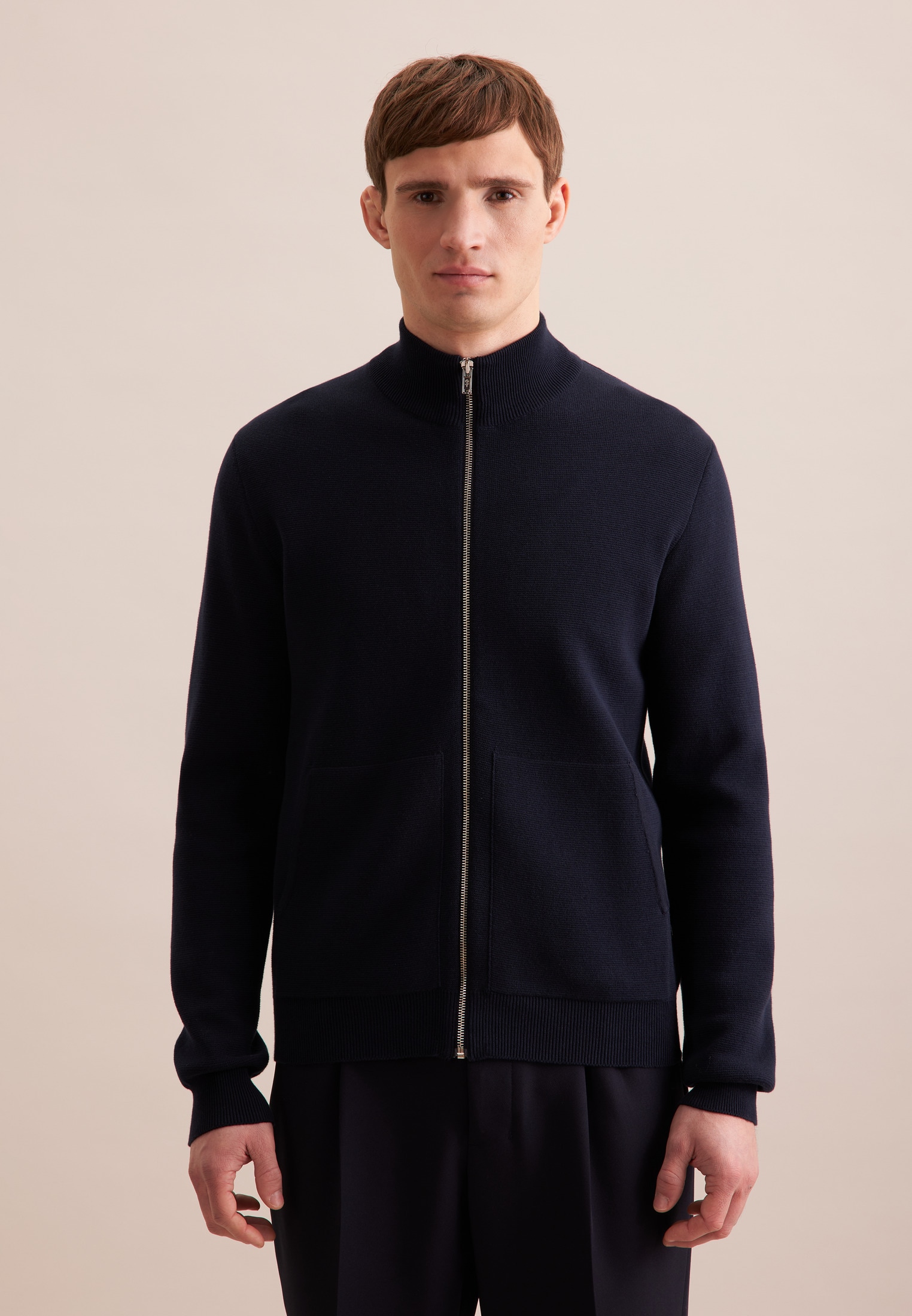 seidensticker Strickjacke "Schwarze Rose" 1/1 Uni günstig online kaufen