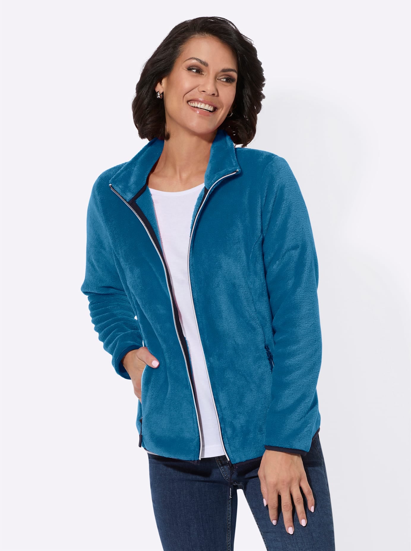 Casual Looks Fleecejacke günstig online kaufen