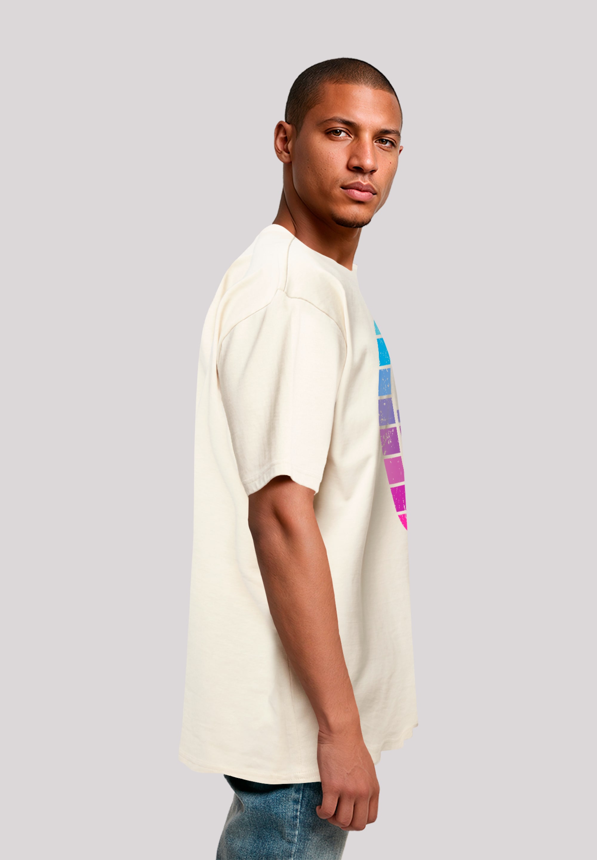 F4NT4STIC T-Shirt »Alien Kopf«, Premium Qualität