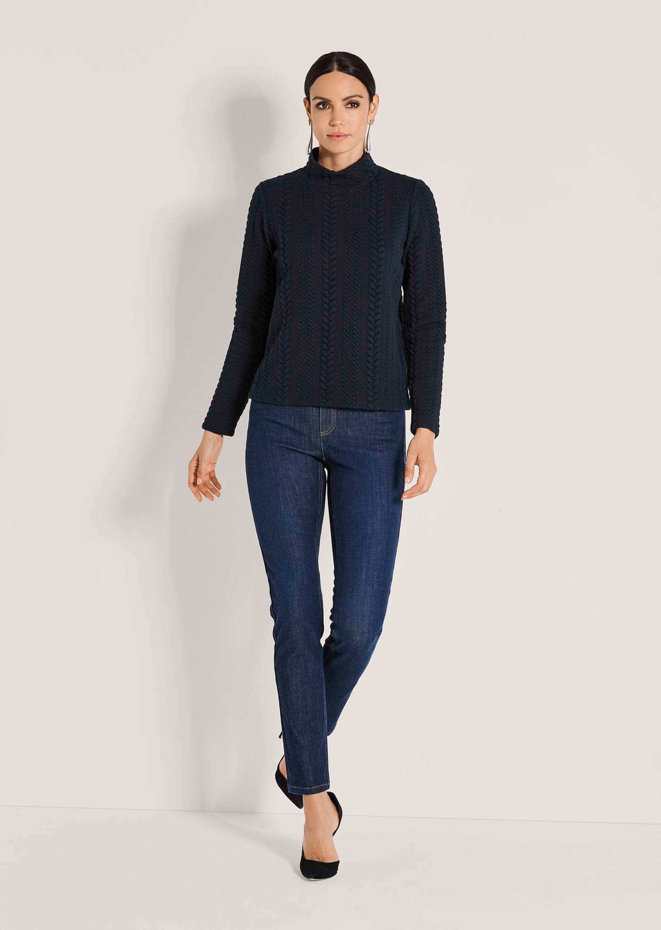 MADELEINE Longsleeve Sweatshirt Women Blue 46 4