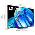 LG OLED-Fernseher »OLED77B23LA«, 195 cm/77 Zoll, 4K Ultra HD, Smart-TV, bis zu 120Hz-α7 Gen5 4K AI-Prozessor-HDMI 2.1-Sprachassistenten