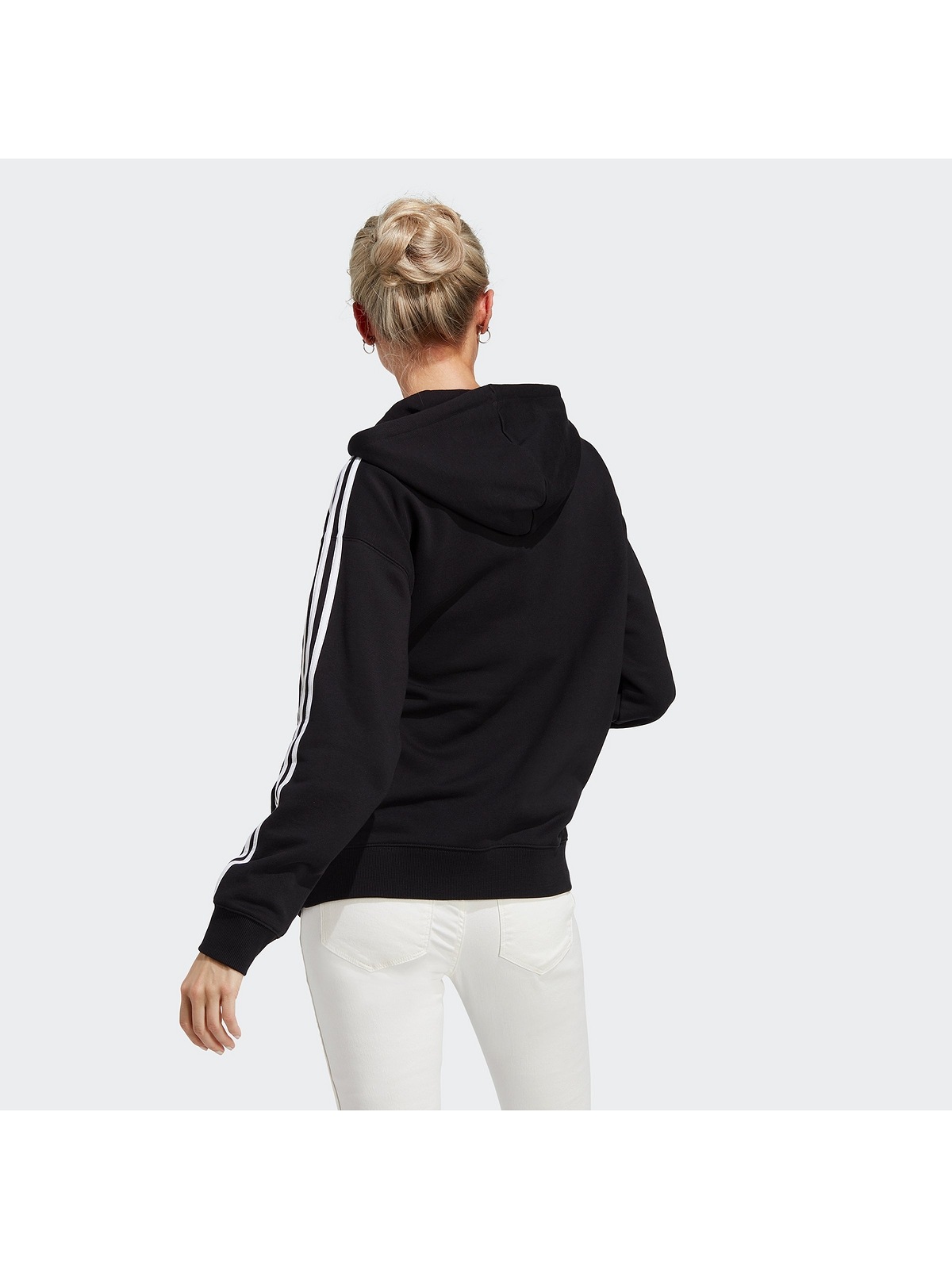 adidas Sportswear Kapuzensweatjacke »Große Größen«, Kapuze mit weitenregulierbarem Kordelzug