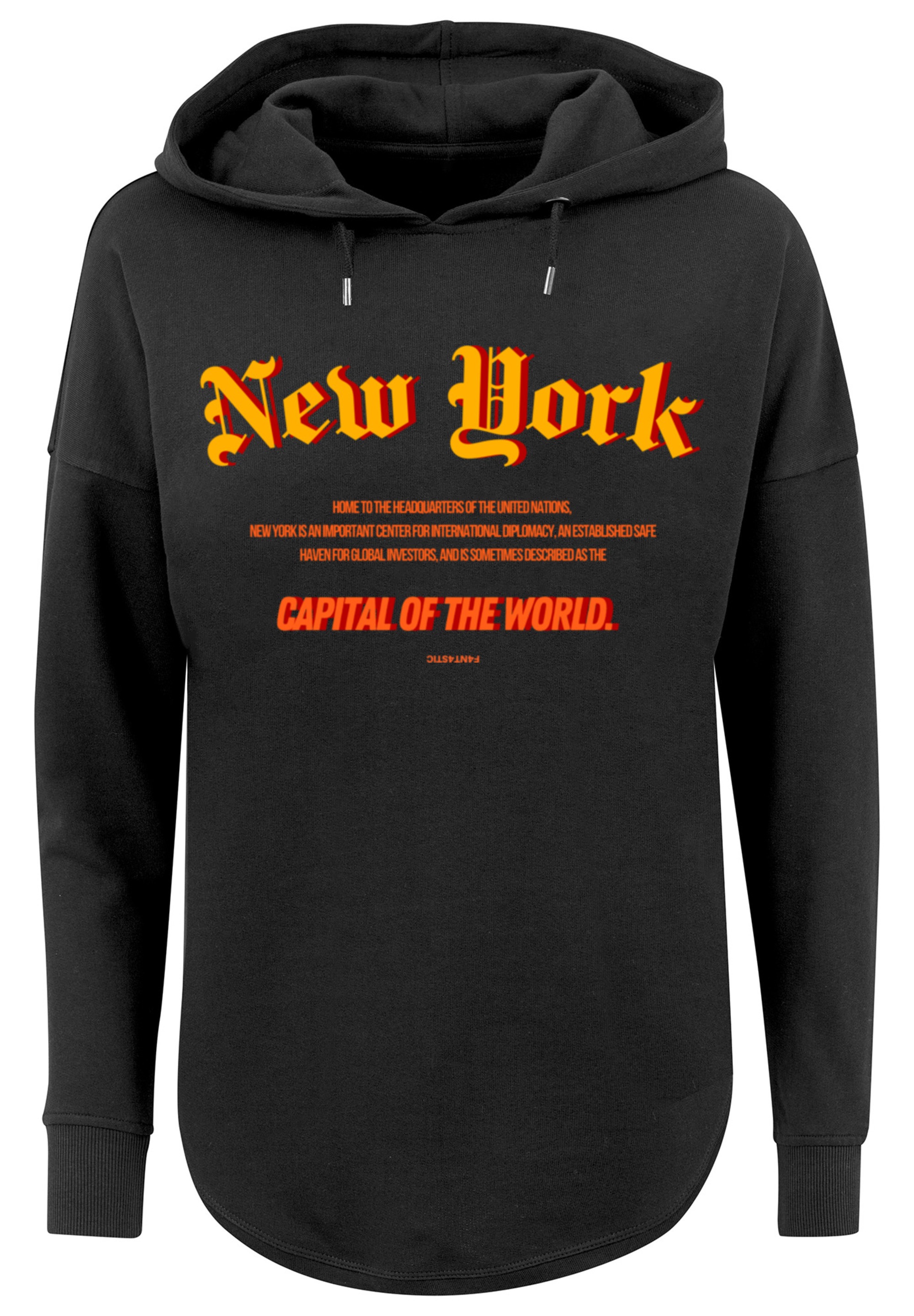 F4NT4STIC Kapuzenpullover »New York OVERSIZE HOODIE«, Print