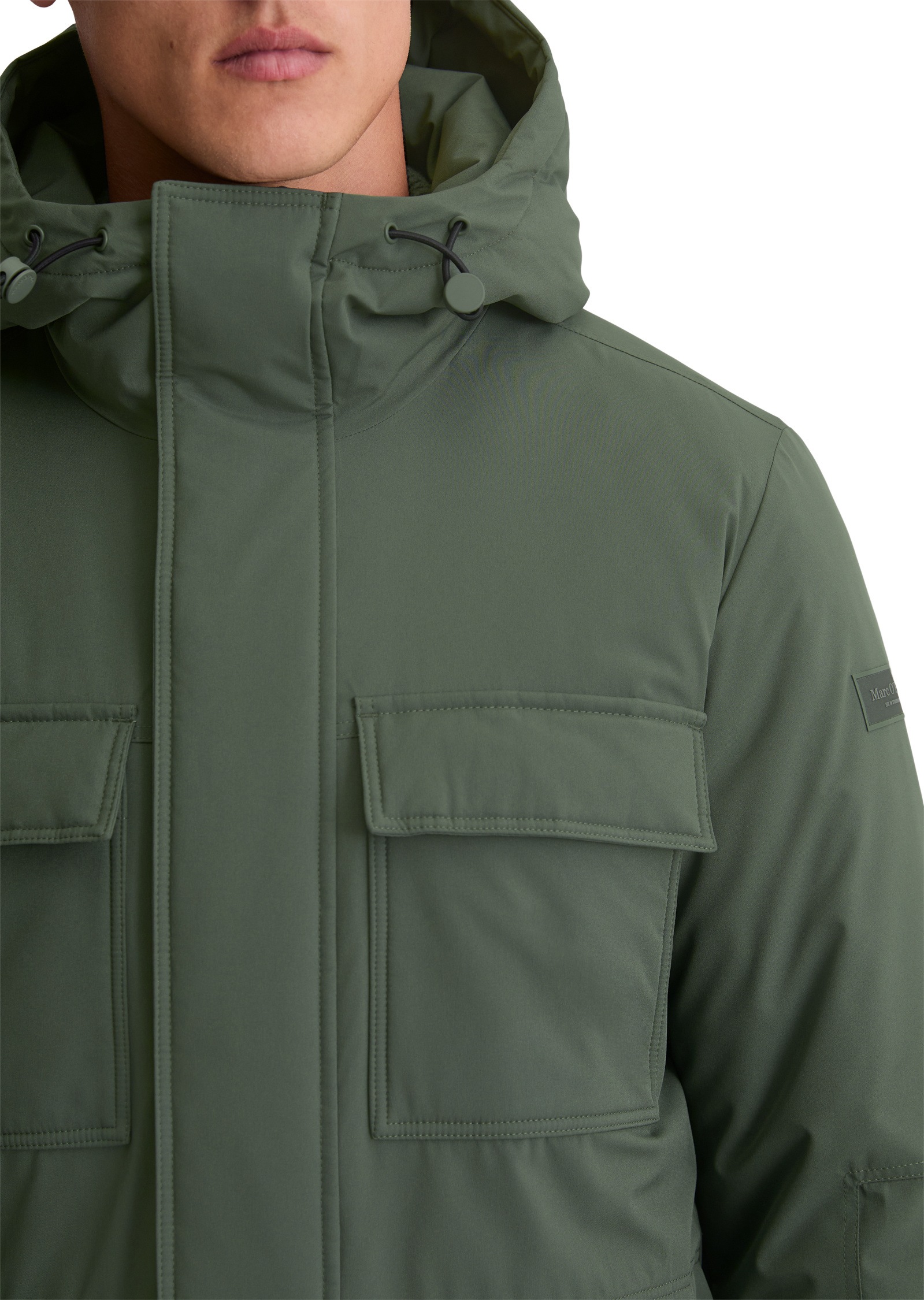 Marc O'Polo Outdoorjacke »mit weicher Wattierung von Unifi REPREVE®«