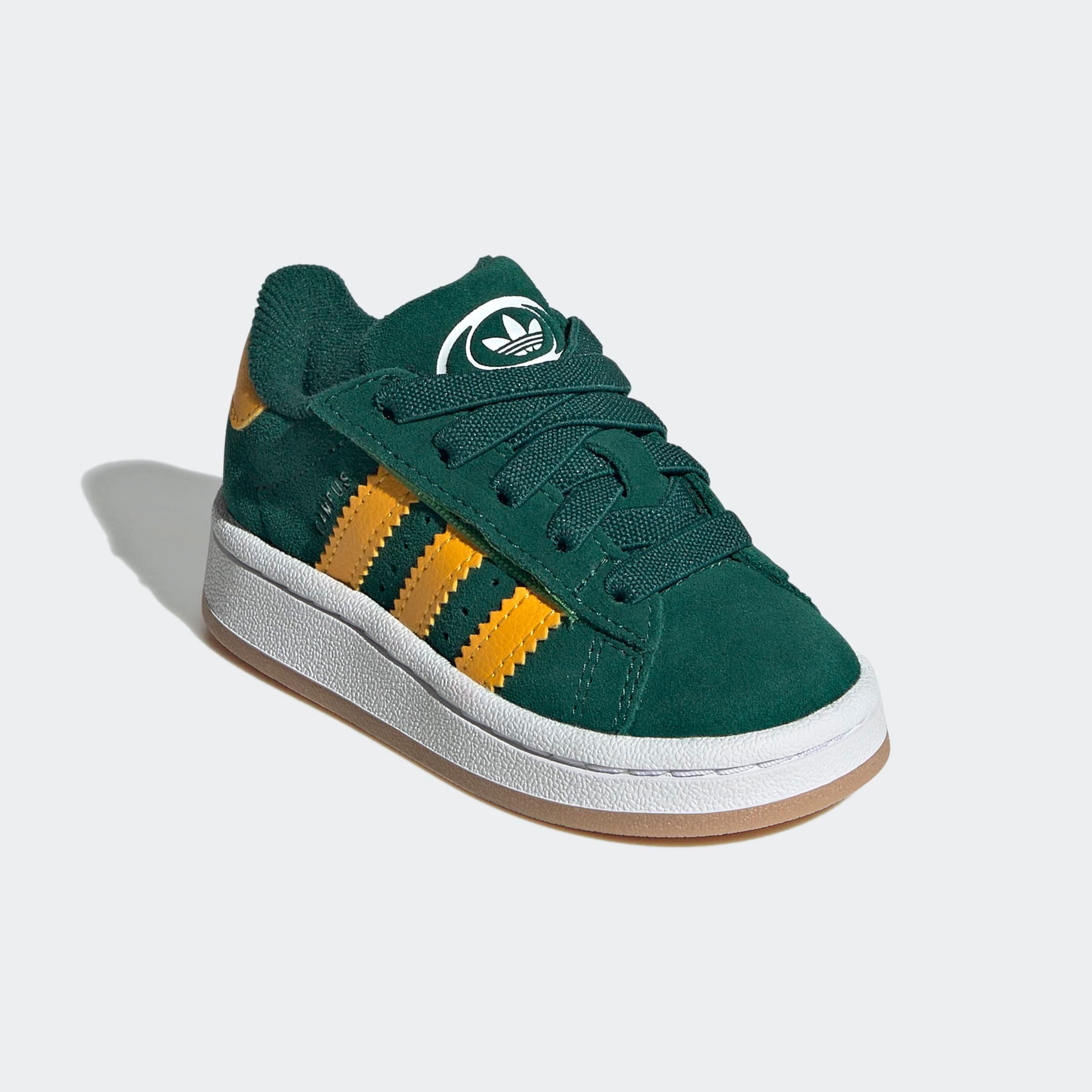 adidas Originals Sneaker "CAMPUS 00S COMFORT CLOSURE ELASTIC LACE KIDS" für Babys und Kleinkinder aus Leder und Wildleder, mit Gummisohle