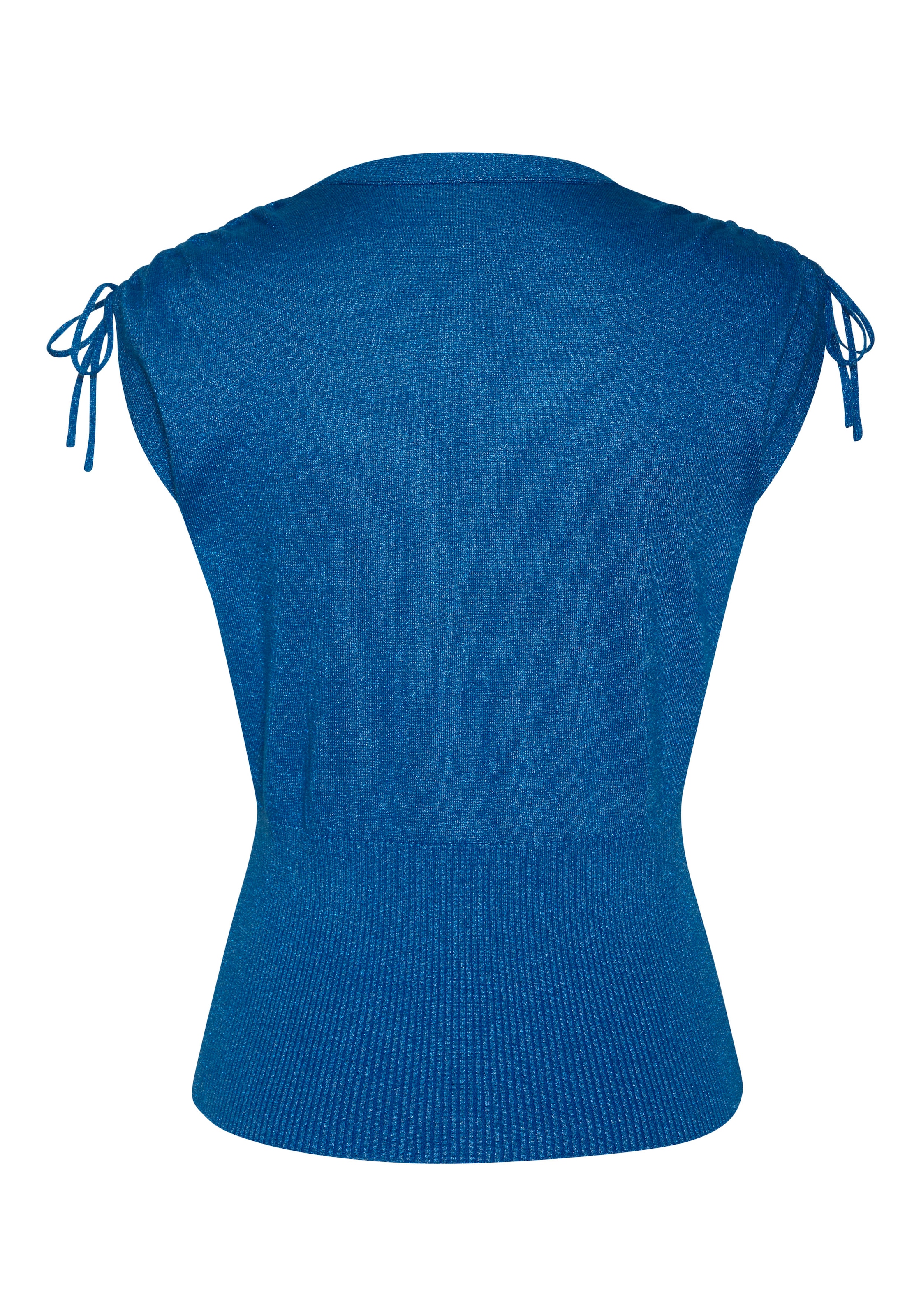 LASCANA Stricktop, mit glänzendem Lurexgarn