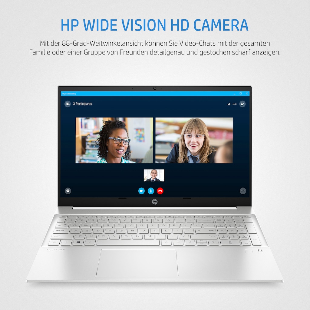 HP Notebook »Pavilion 15-eg3057ng«, 39,6 cm, / 15,6 Zoll, Intel, Core i5, GeForce MX550, 512 GB SSD