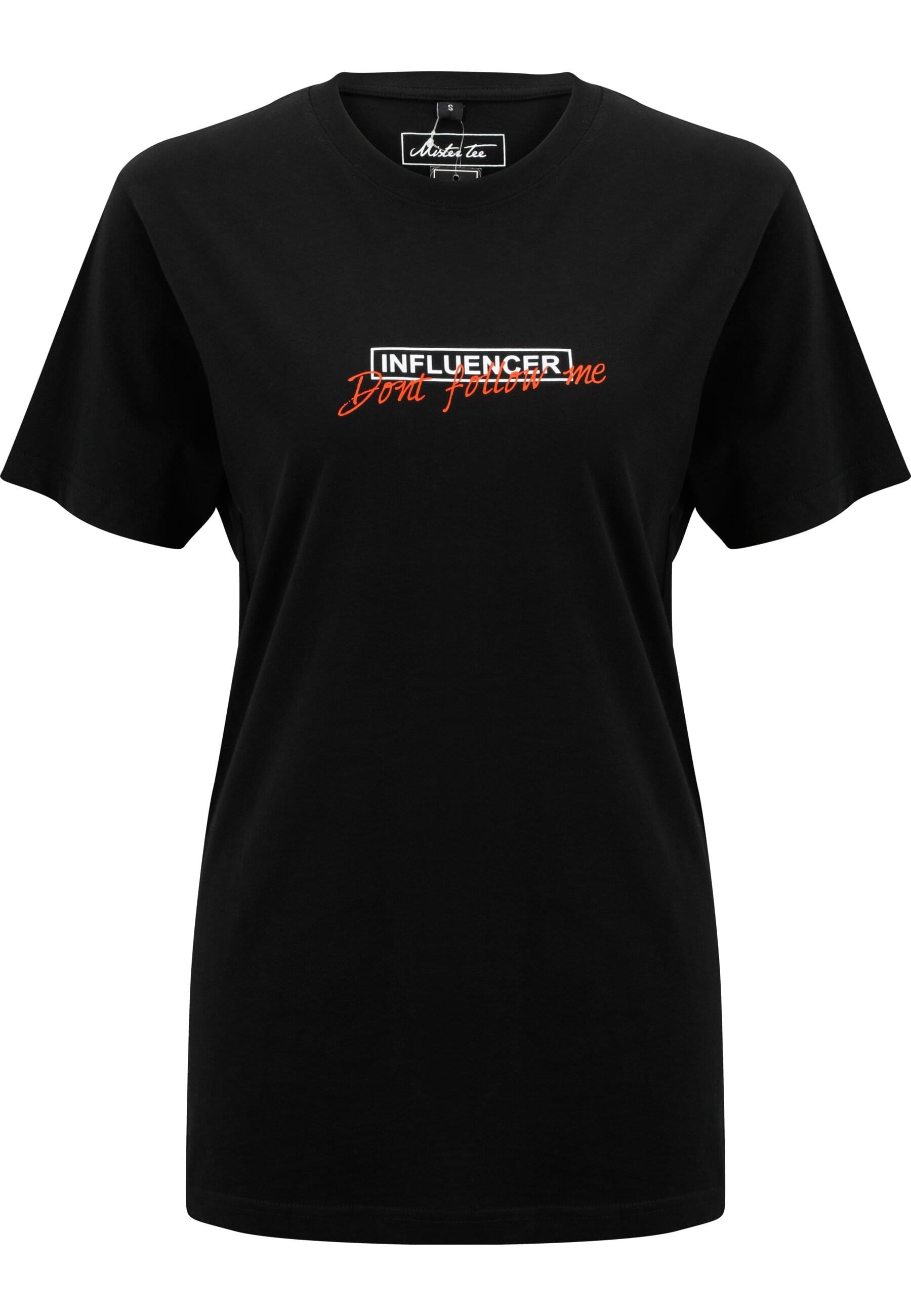 MisterTee Kurzarmshirt "MisterTee Damen Ladies Dont Follow Me Tee" 1 Stk. t günstig online kaufen