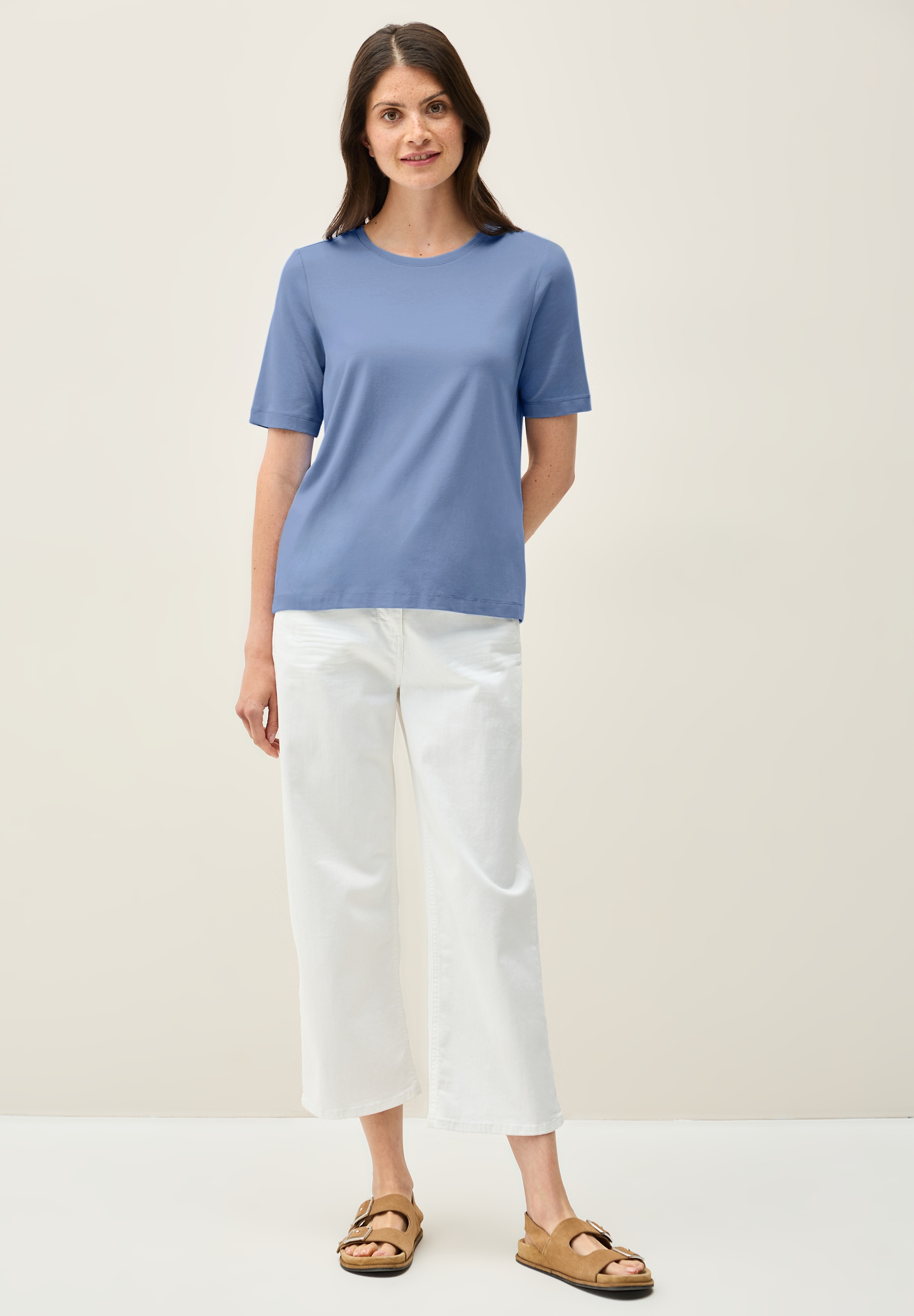 Cecil T-Shirt, im soften Baumwoll-Mix