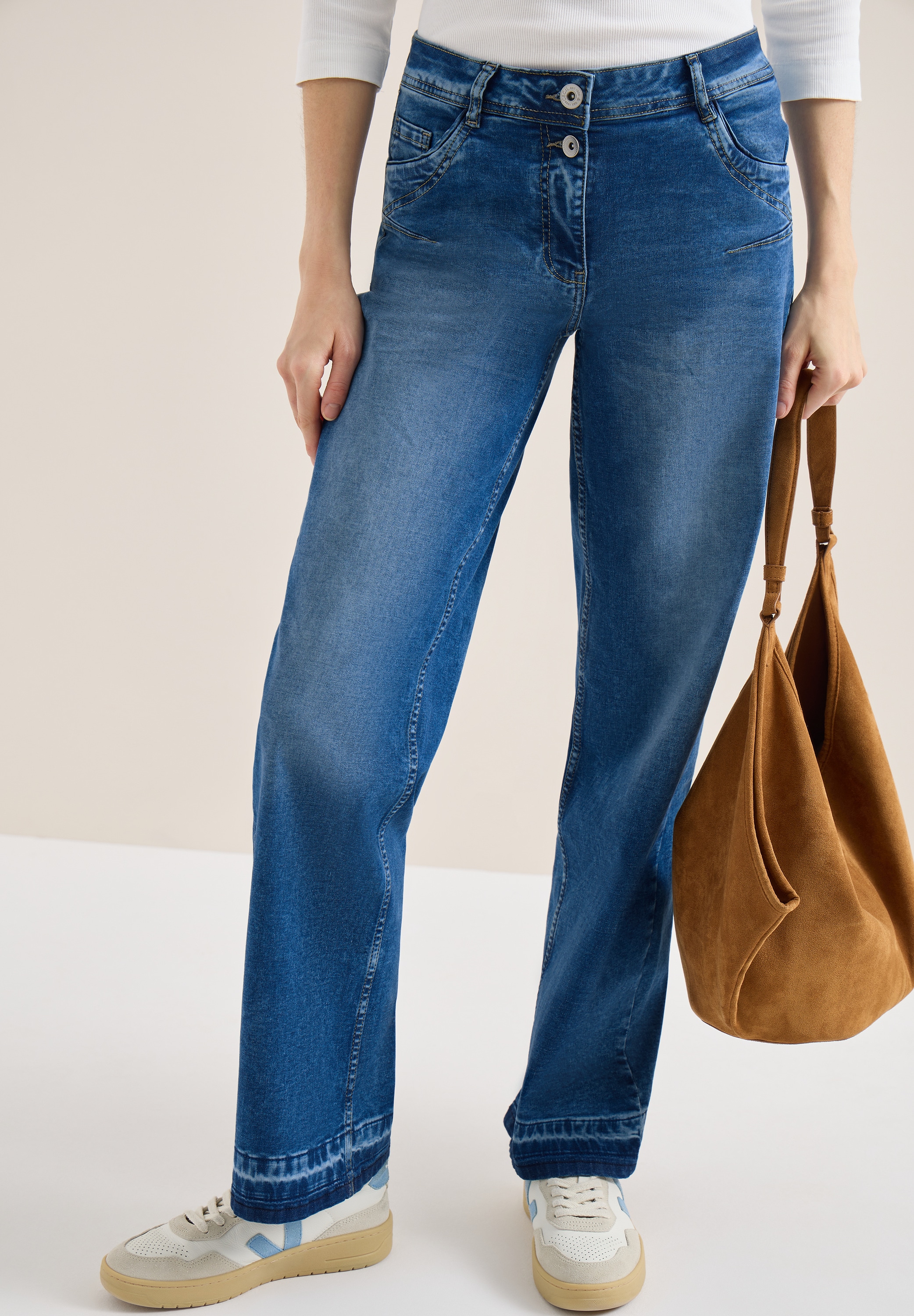 Cecil Loose-fit-Jeans aus Baumwolle mit Stretchanteil günstig online kaufen