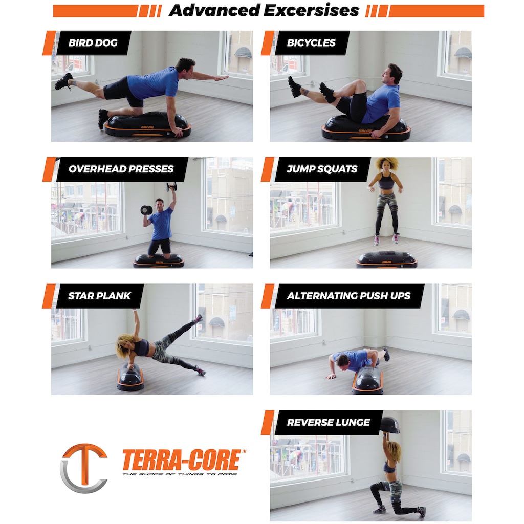 Terra Core Balancetrainer »Terra Core«, (mit Luftpumpe)