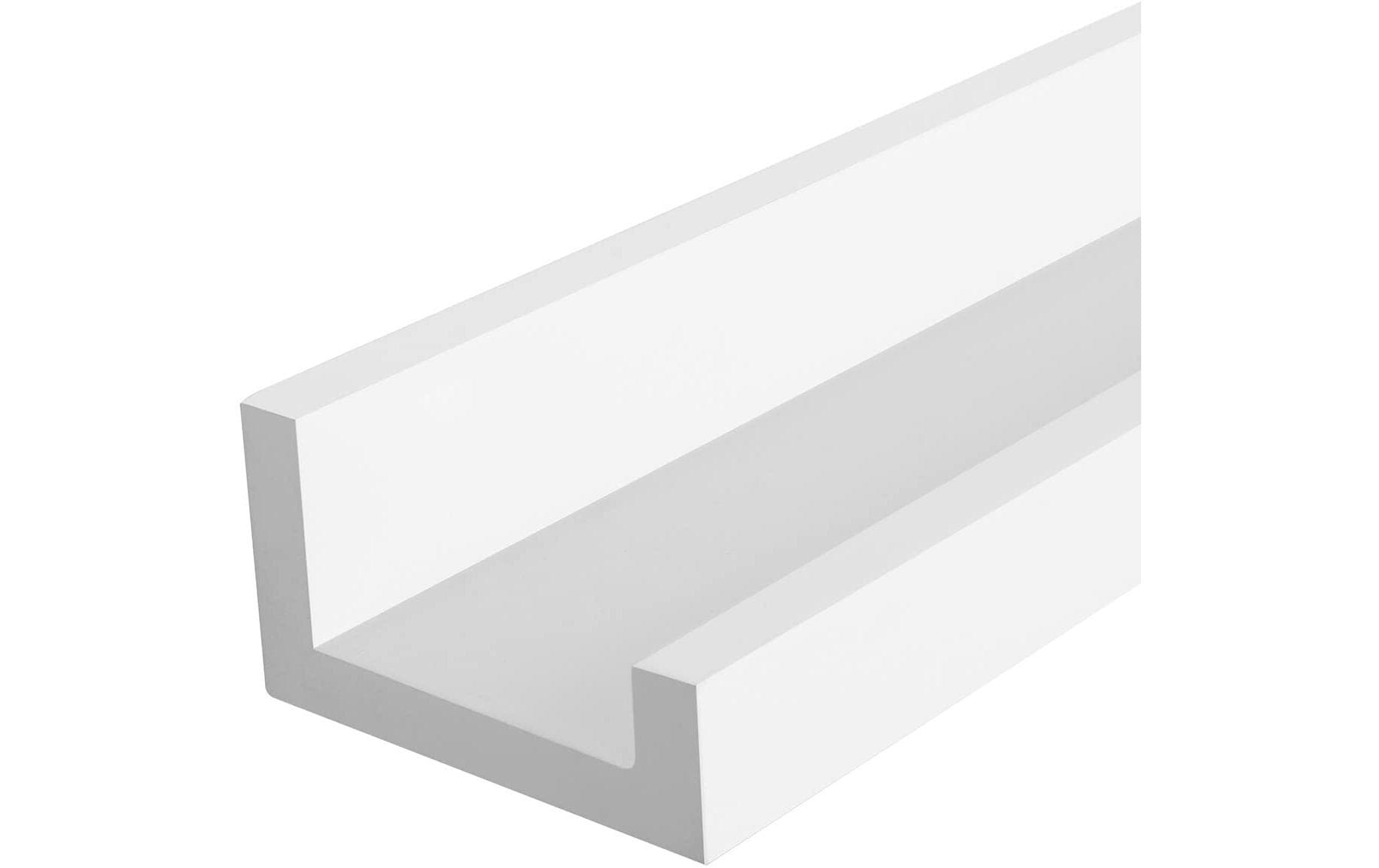 SONGMICS Wandregal »u-förmig , Weiss«