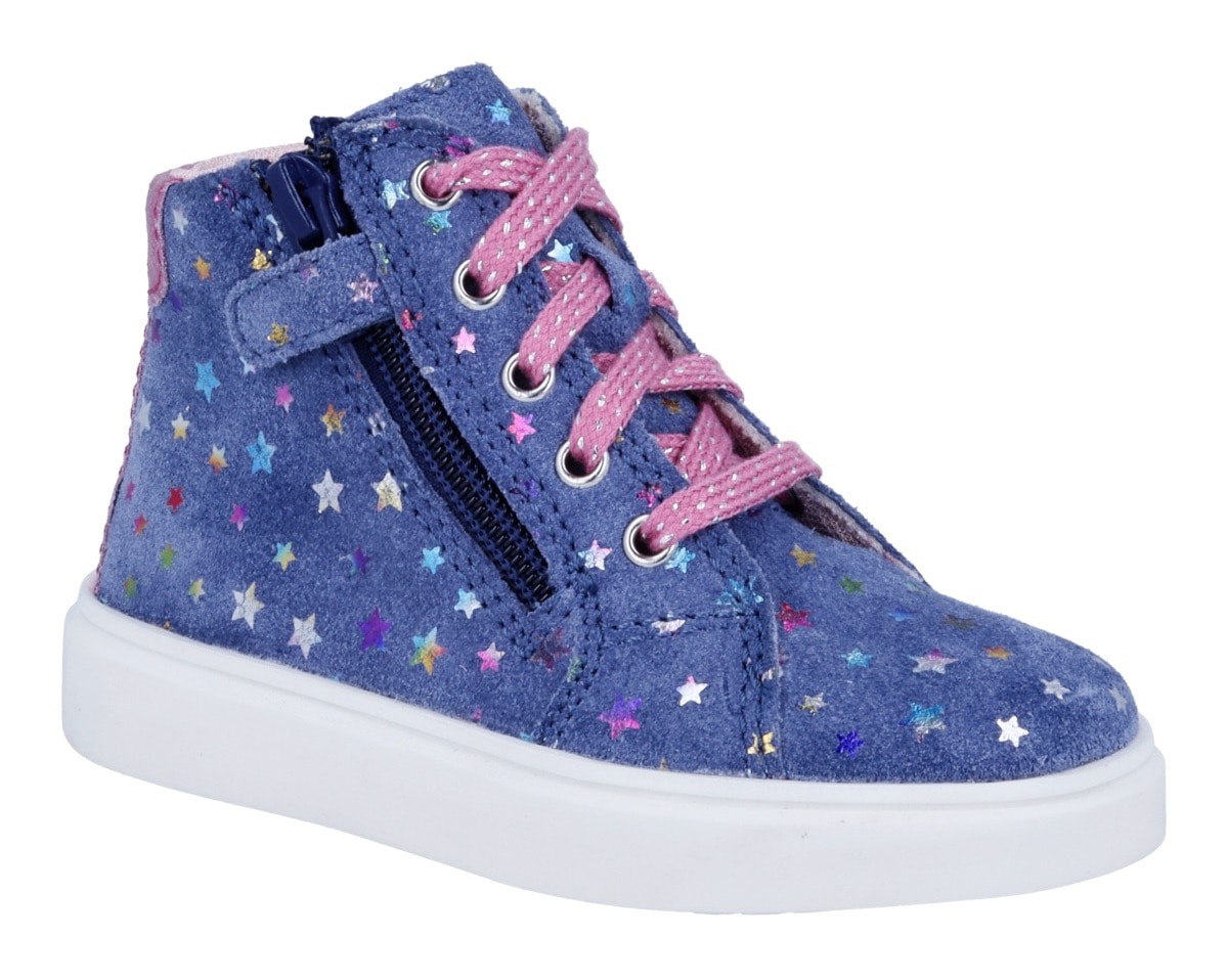 Richter Sneakerboots "Flora" Kinderschuh, Schnürer mit WMS, Größenschablone zum Download