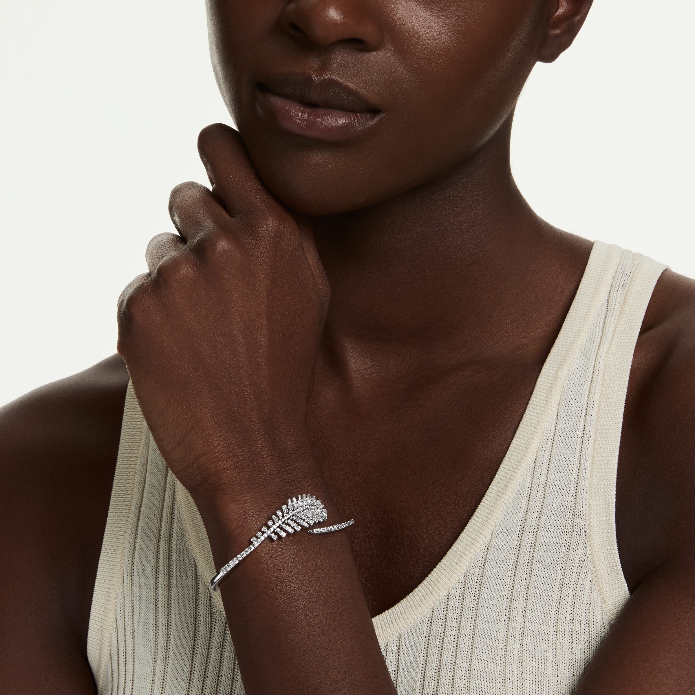 Swarovski Armspange »Schmuck Geschenk VIENNA Armreif« mit Swarovski® Kristall, Zirkonia (synth.)
