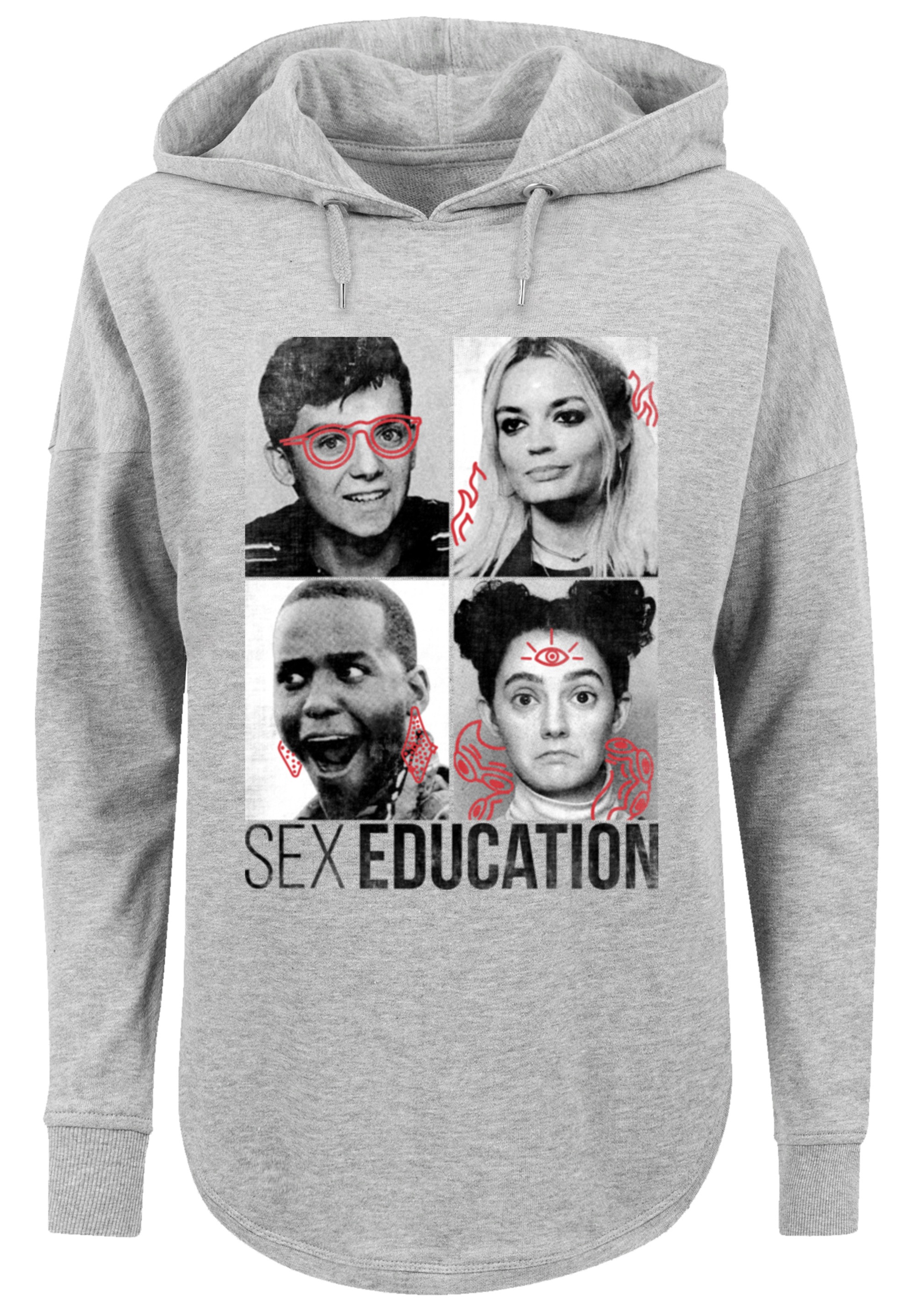 F4NT4STIC Kapuzenpullover »Sex Education Class Photos Netflix TV Series« Premium Qualität