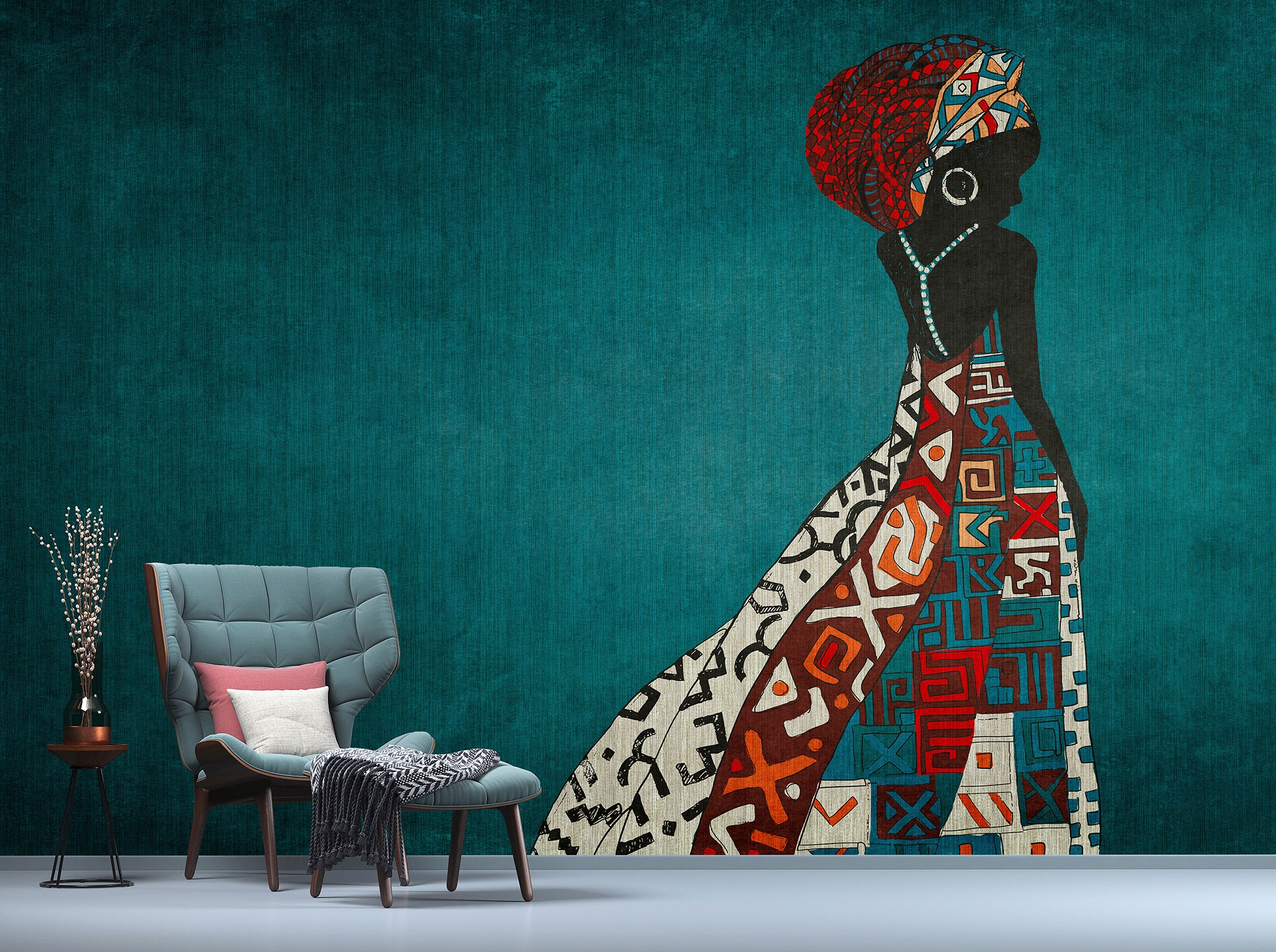 living walls Fototapete »Walls by Patel Nairobi«, Vlies, Wand