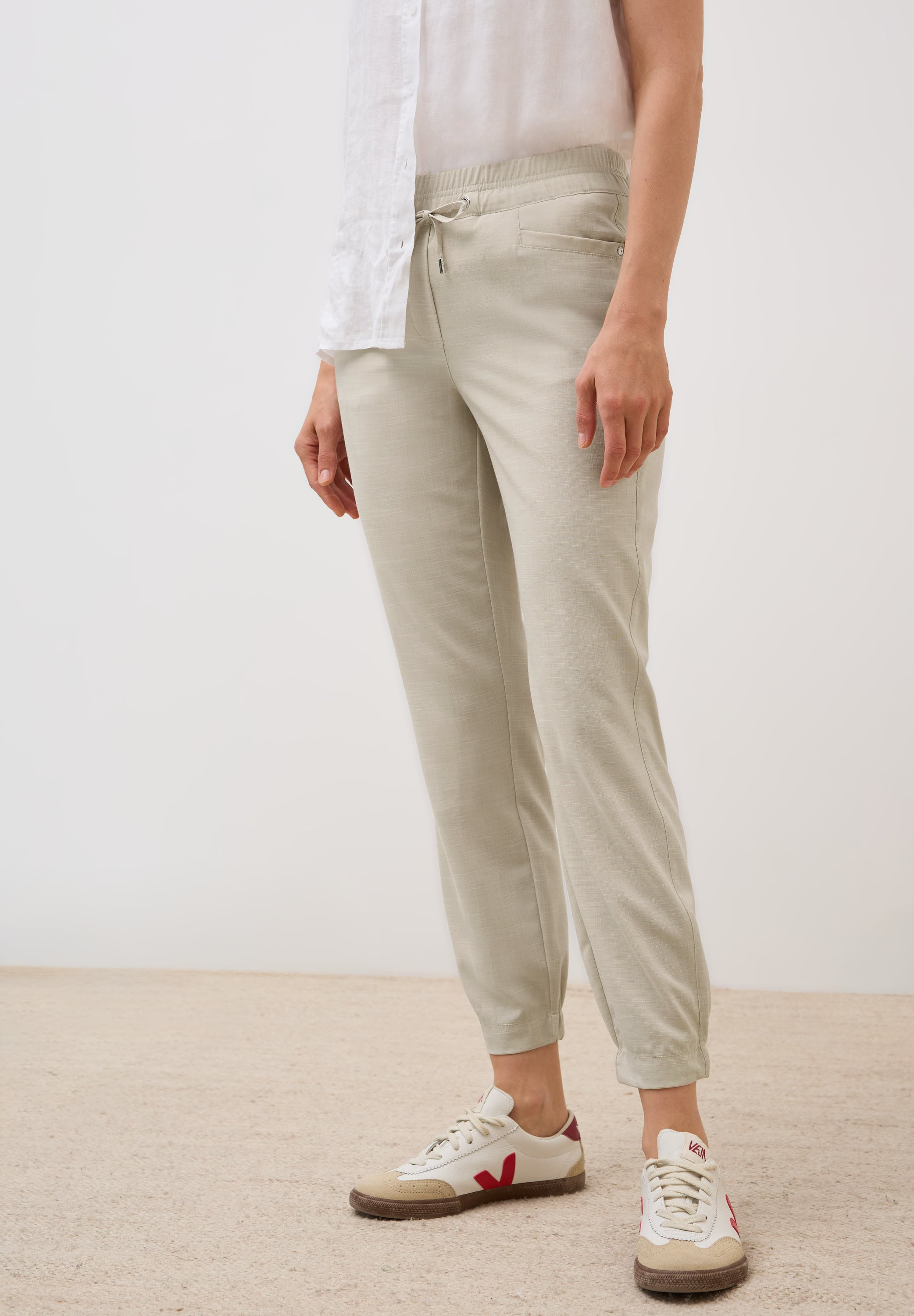 Cecil Stoffhose "Style CHELSEA", mit elastischem Bund mit Tunnelzug günstig online kaufen