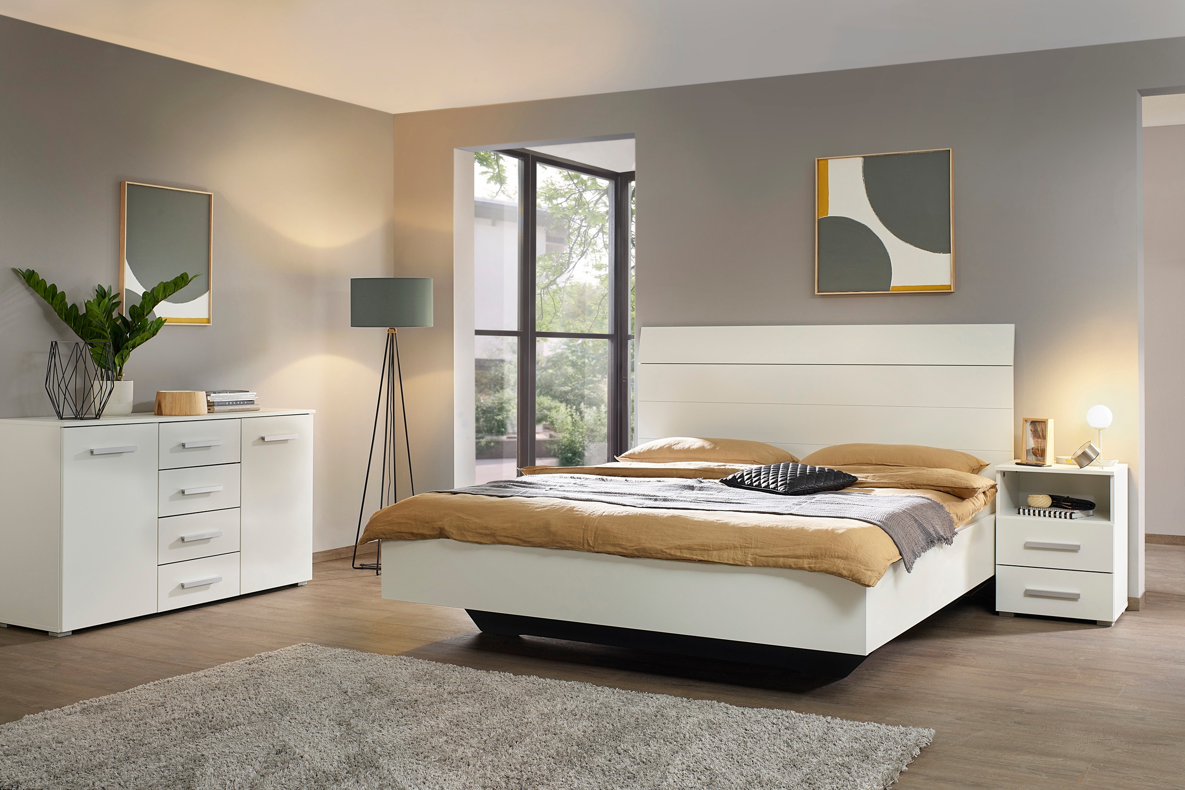 rauch Futonbett "Einzelbett Doppelbett Holzbett KOLUNA Breite 180 cm" Liege günstig online kaufen