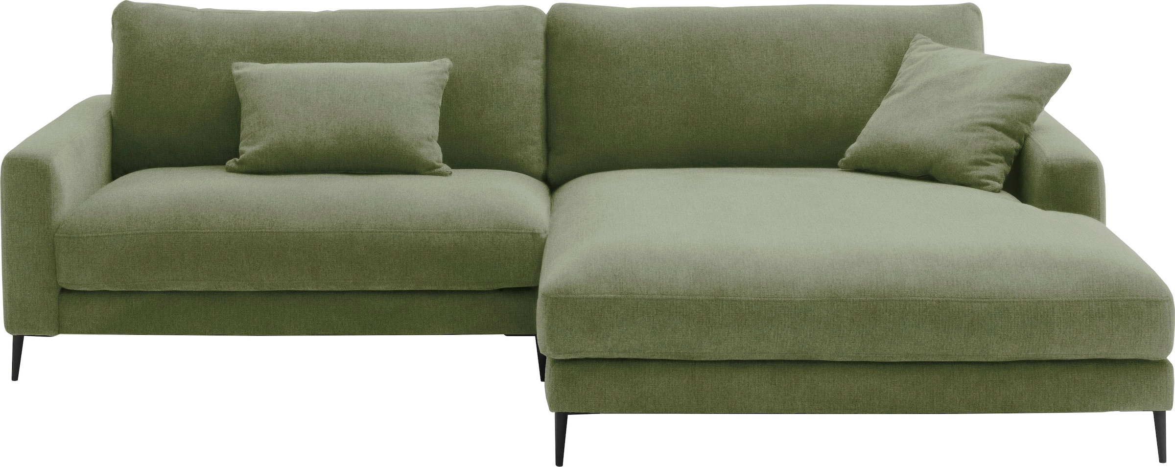 INOSIGN Ecksofa »Downtown Gemütliches Loungemöbel zum Relaxen L-Form«, weicher Sitzkomfort, B/T/H: 272/170/84 cm