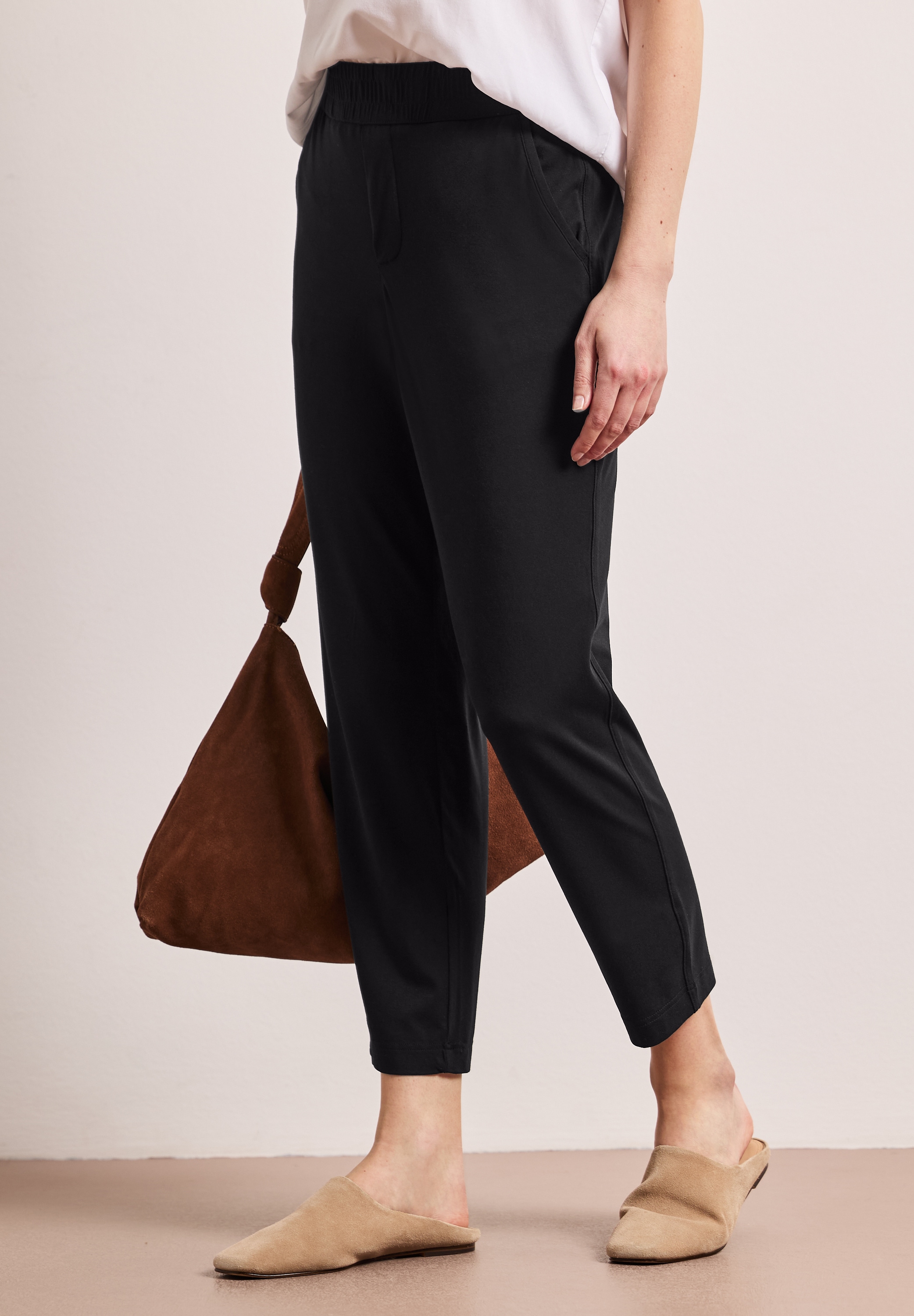 STREET ONE Stoffhose  Middle Waist