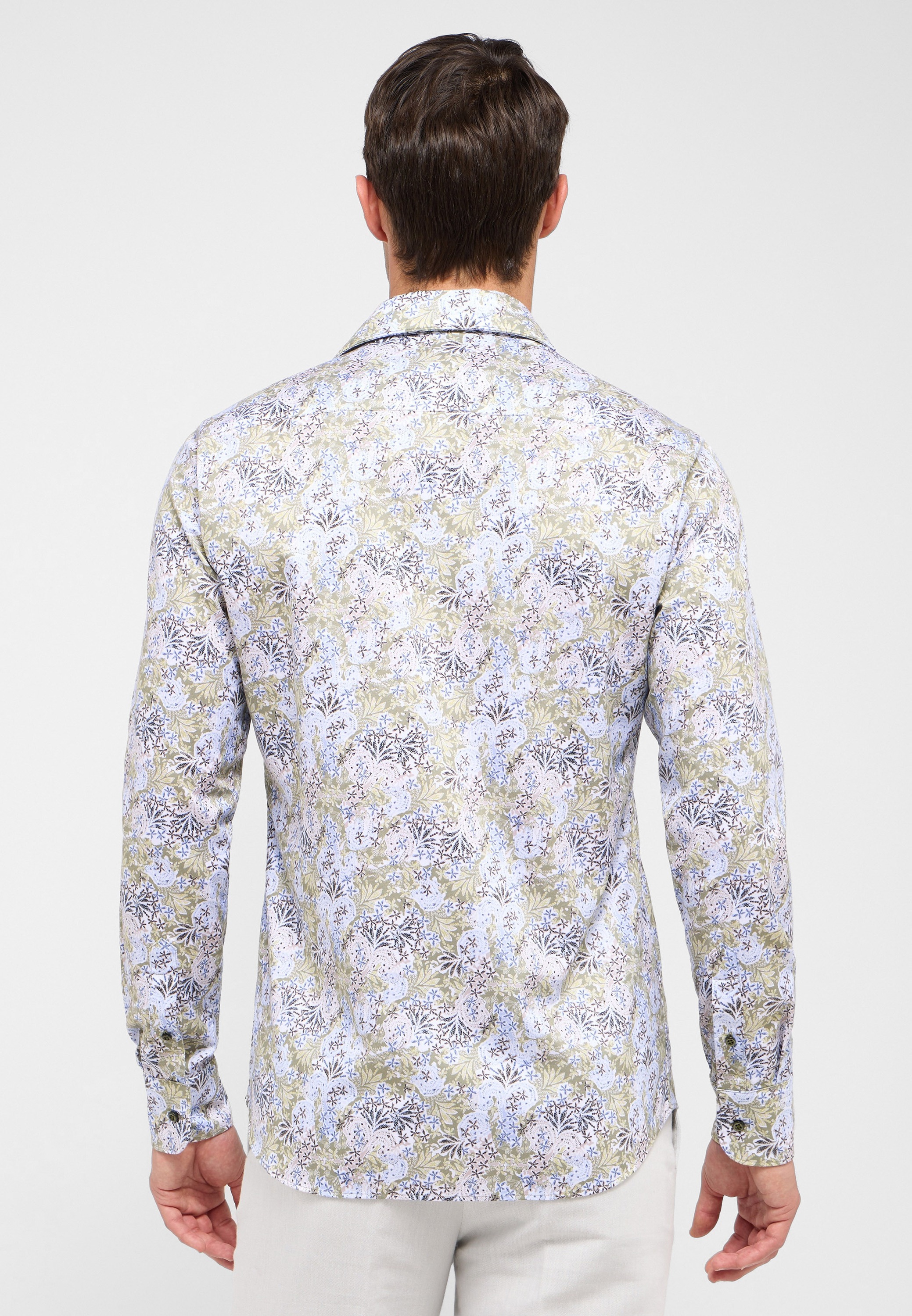 Eterna Langarmhemd "SLIM FIT" EASY IRON (bügelleicht) günstig online kaufen