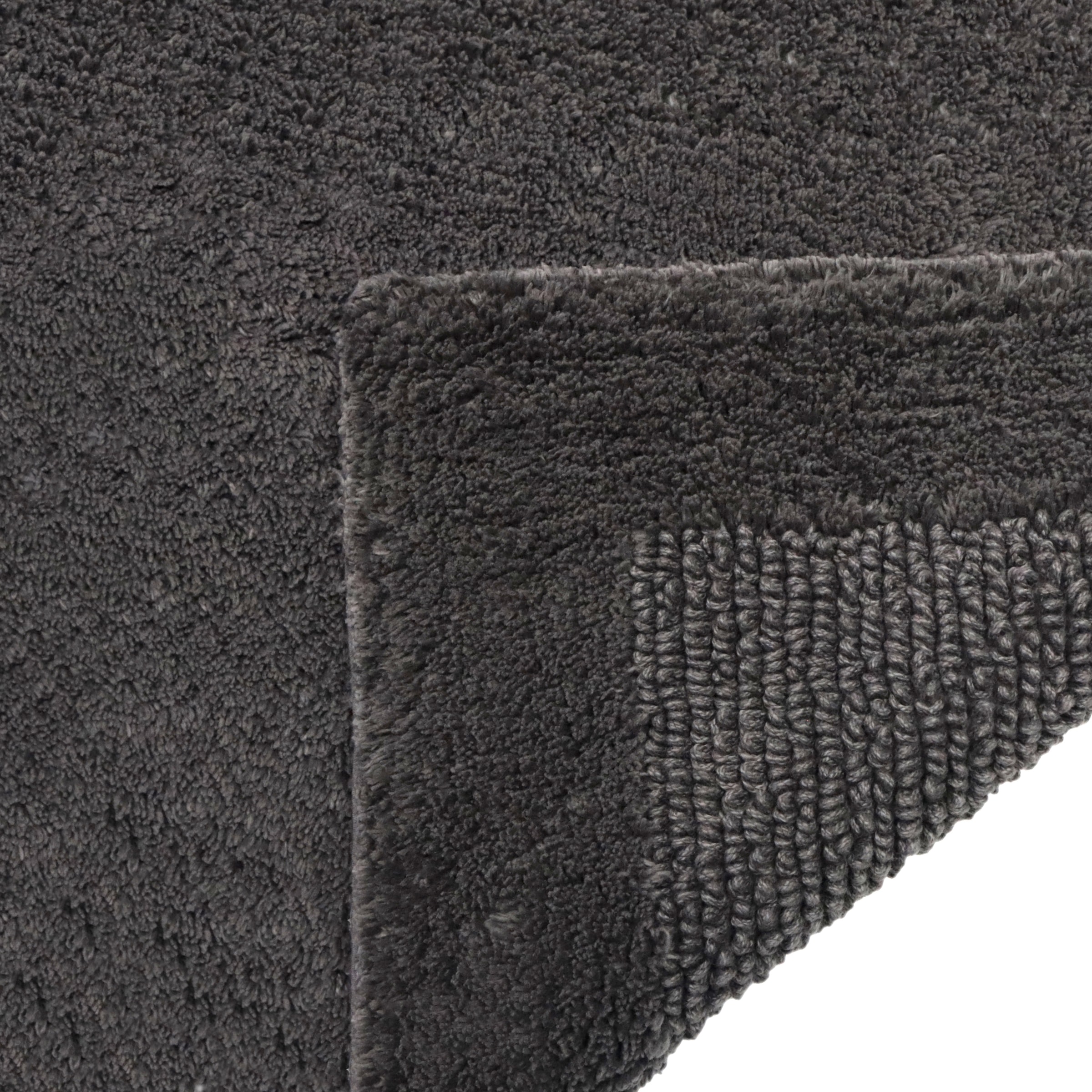 my home Badematte »Kapra, Badvorleger, Badezimmer Teppich«, beidseitig nutzbar-fußbodenheizungsgeeignet-strapazierfähig, mit Bordüre, Badteppich, Badematte