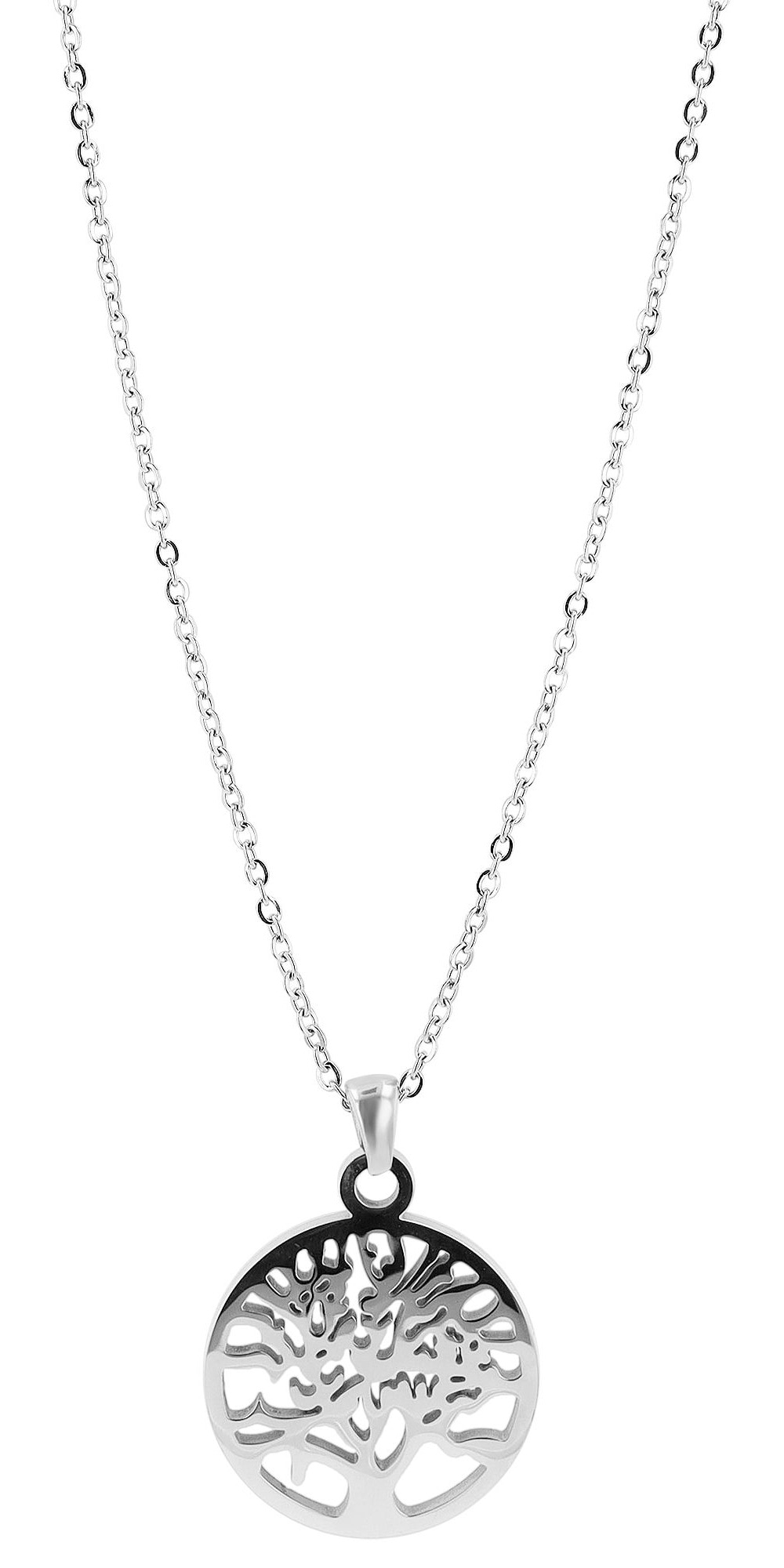 Adelia´s Kette ohne Anhänger »Damen Halskette – Lebensbaum aus Edelstahl 45 cm« Ein stilvolles Geschenk für besondere Momente
