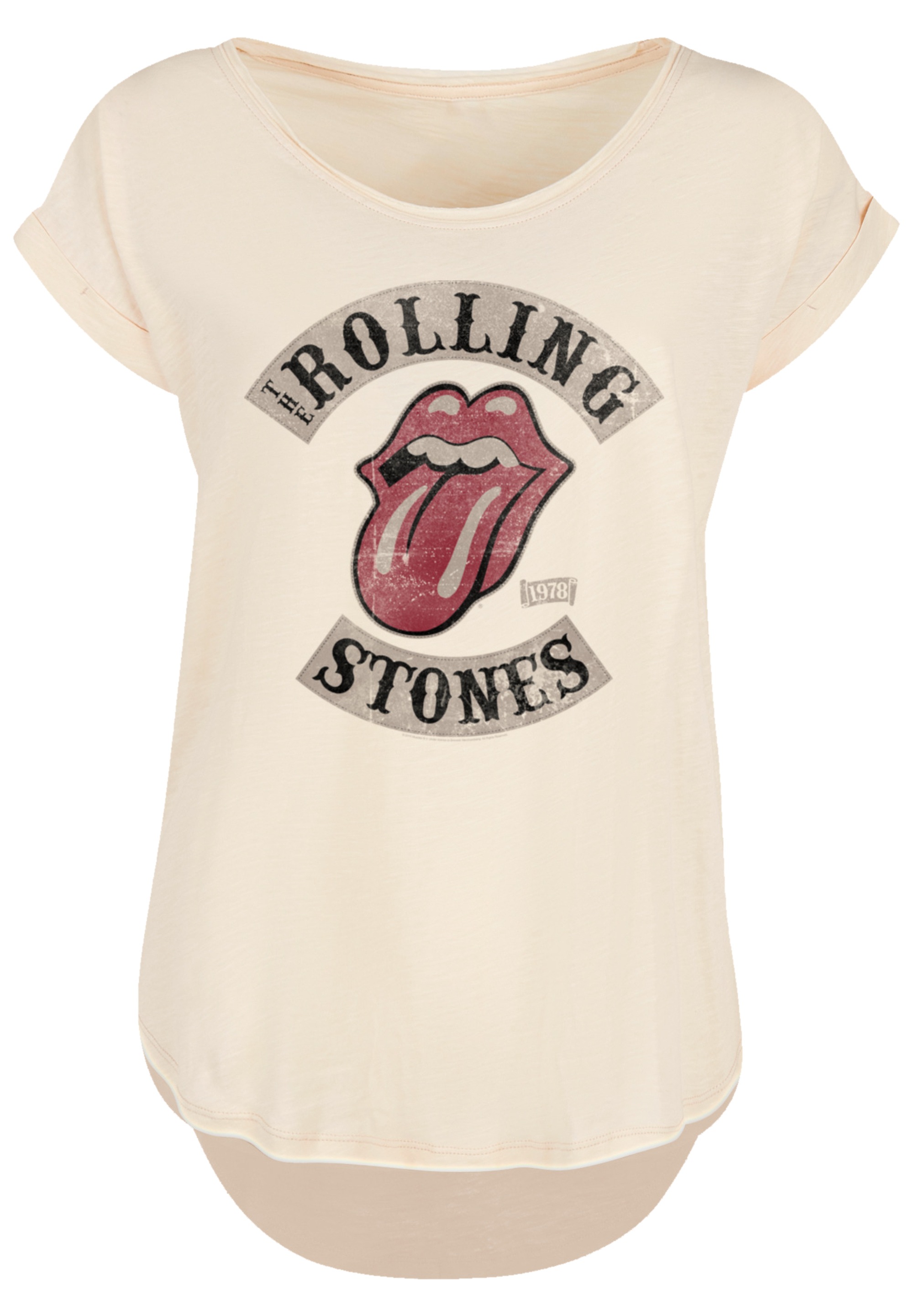 F4NT4STIC T-Shirt »The Rolling Stones Tour '78«, Premium Qualität