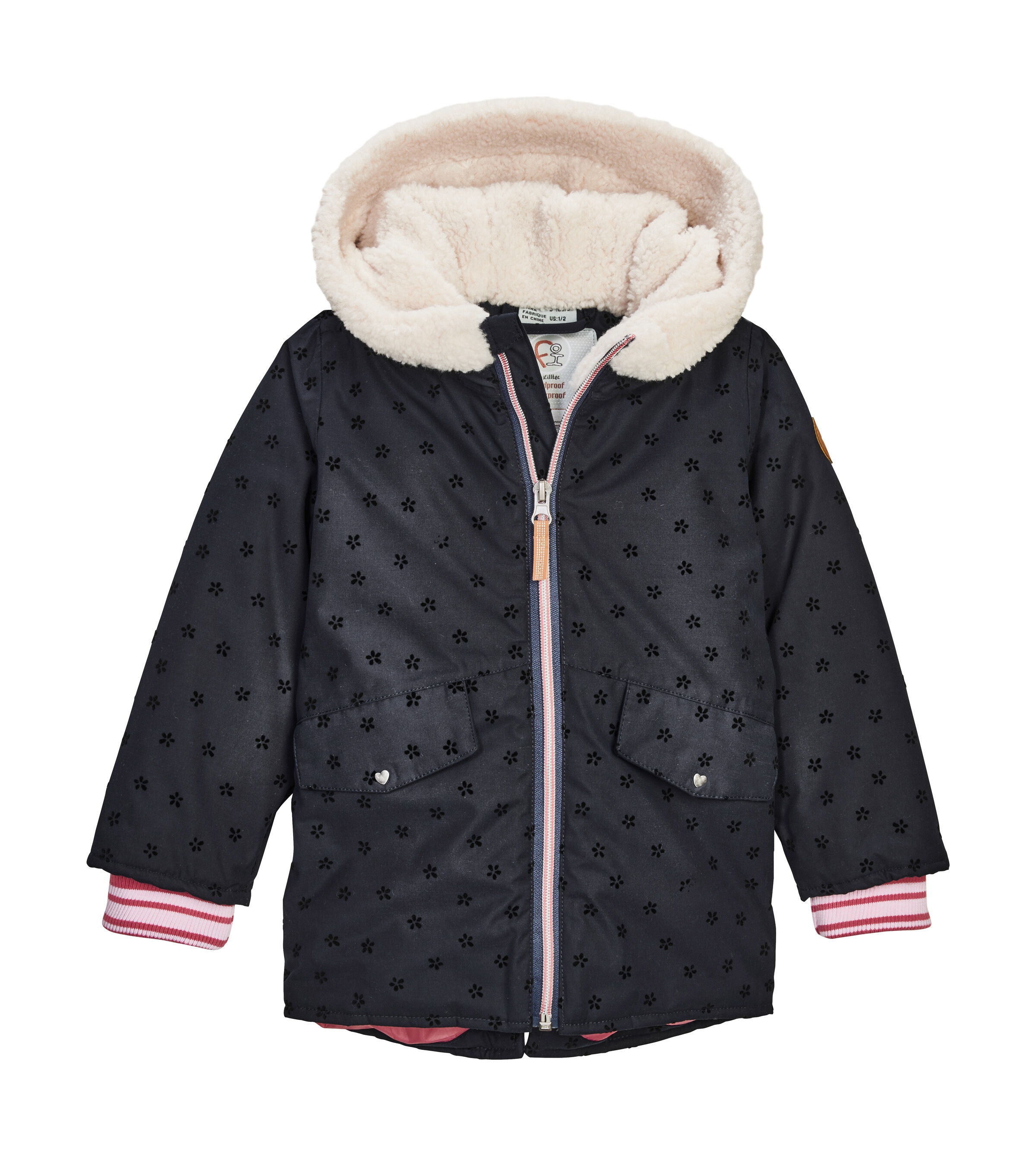 first instinct by killtec Parka "FIOW 51 MNS PRK" Wasserdichter Funktionsparka mit Fleece, Kinnschutz und Reflektoren