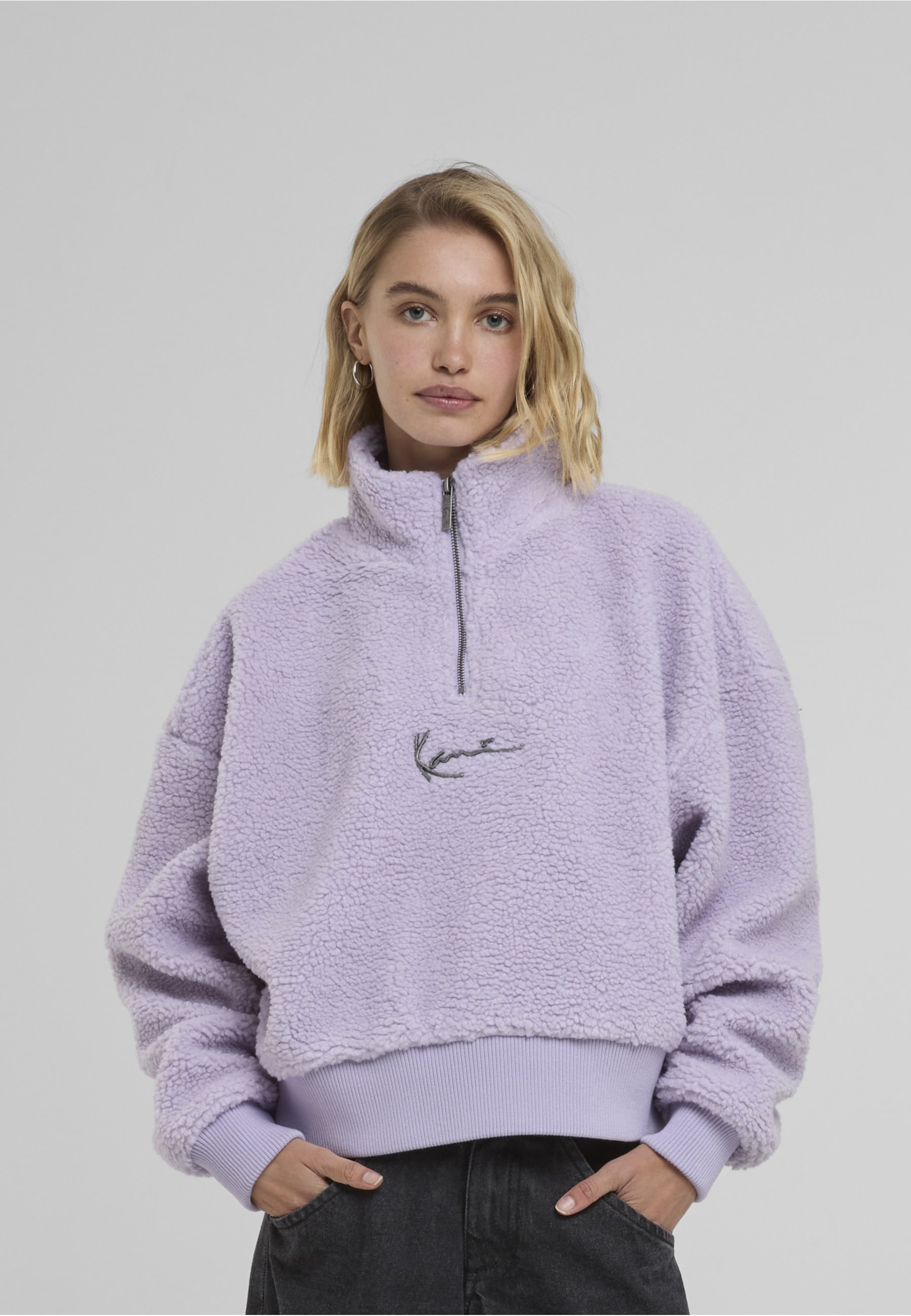 Karl Kani Sweatjacke »Karl Kani KK Metal Signature Teddy Troyer«