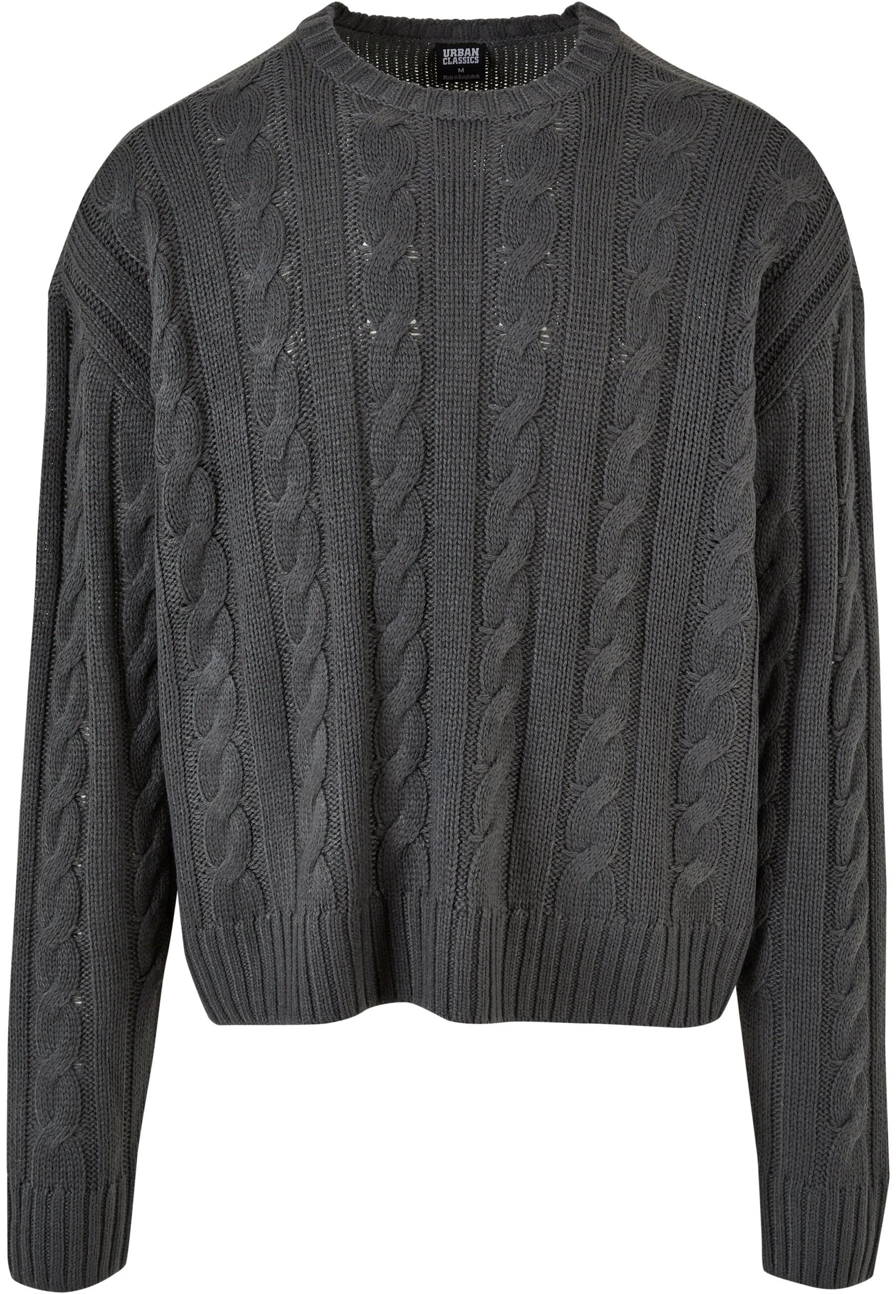 Rundhalspullover »Urban Classics Herren Boxy Sweater«, (1 tlg.)