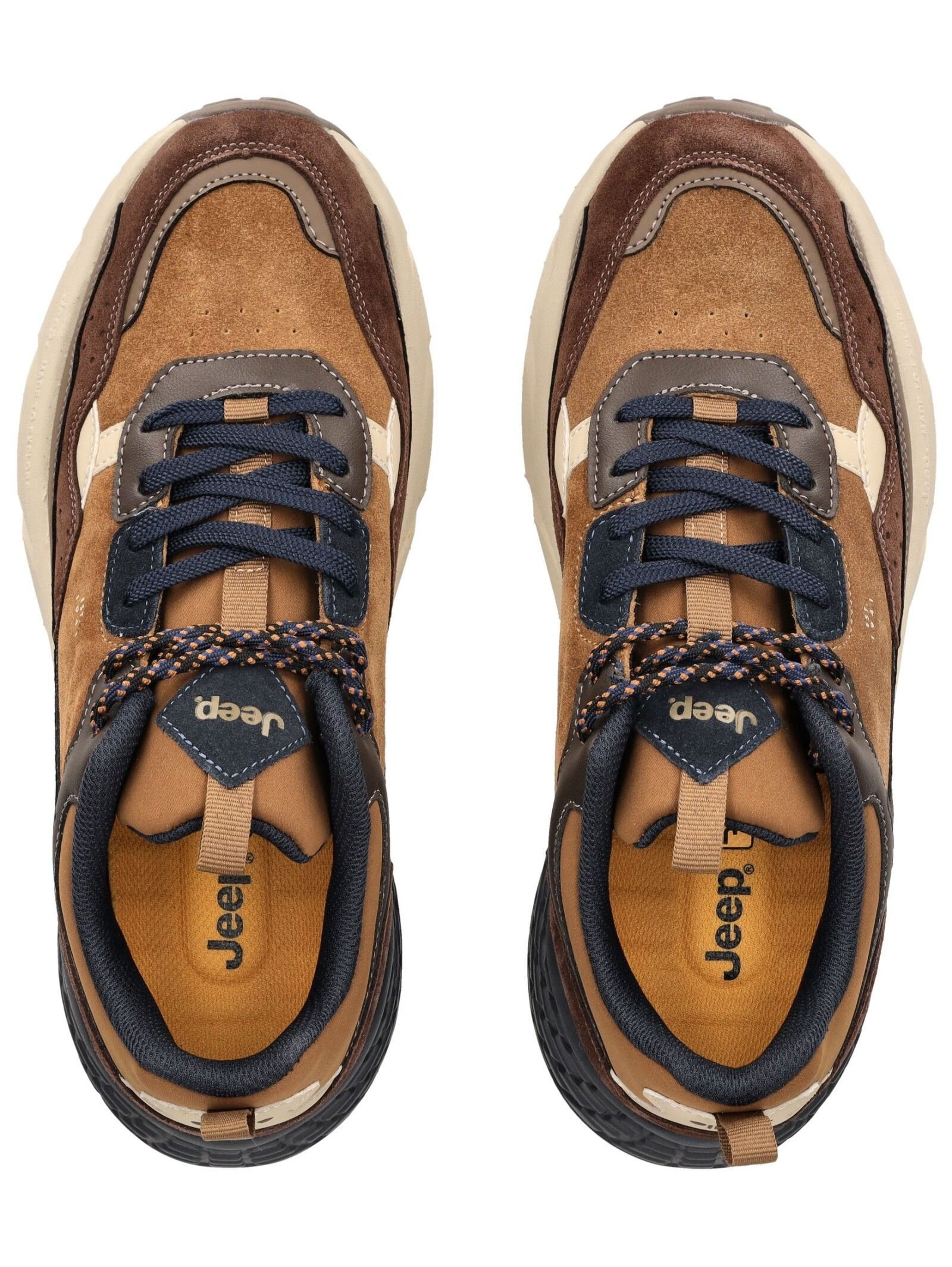 Jeep Sneaker »Jeep Sneaker Lederimitat/Textil«