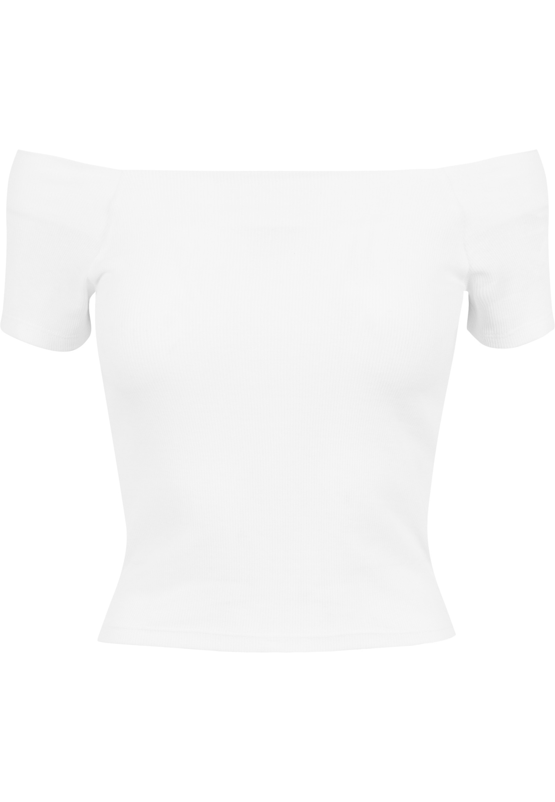 URBAN CLASSICS T-Shirt "Urban Classics Damen Ladies Off Shoulder Rib Tee" 1 günstig online kaufen