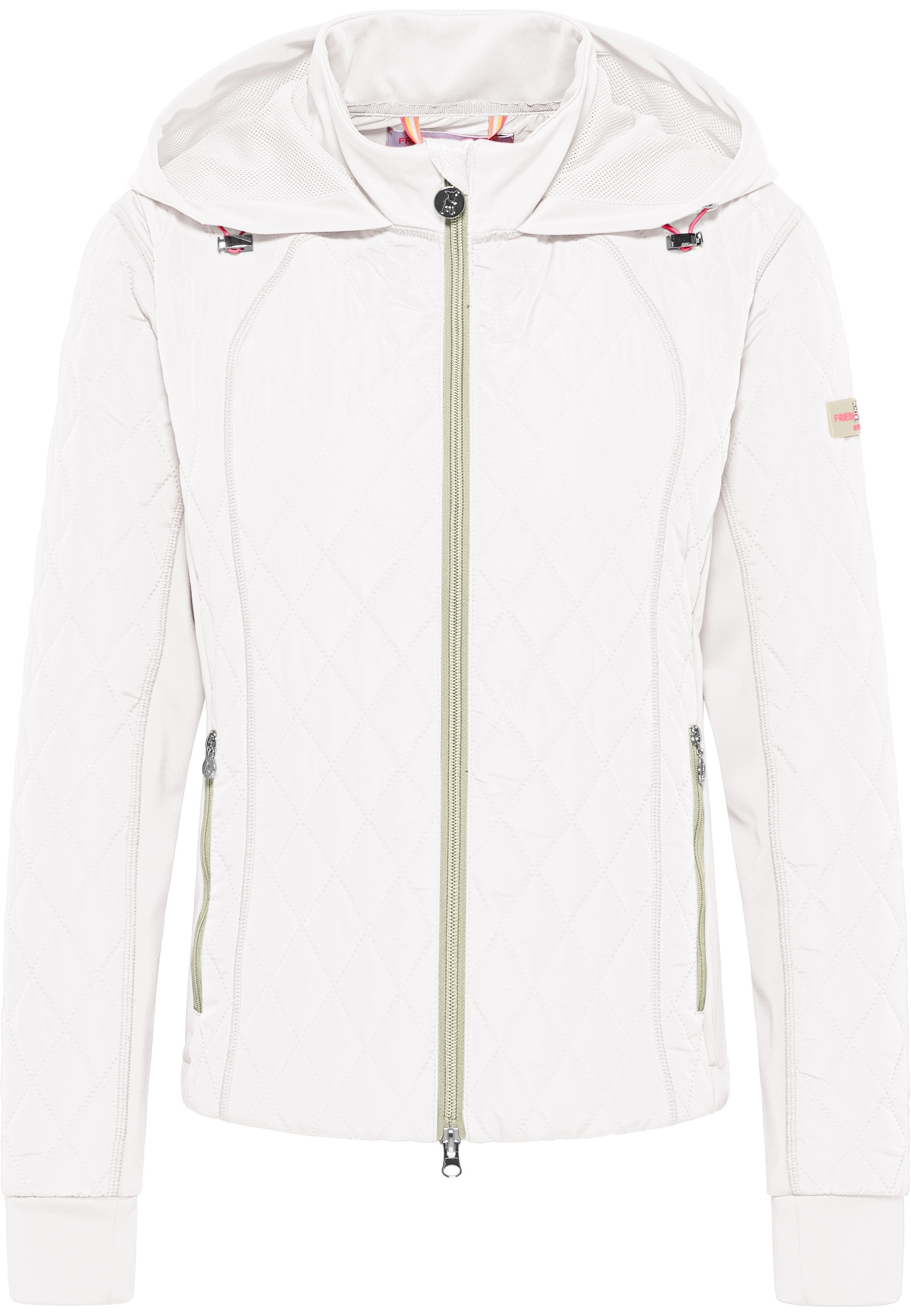 Frieda & Freddies Collegejacke »Fake Down Jacket / New Genius«