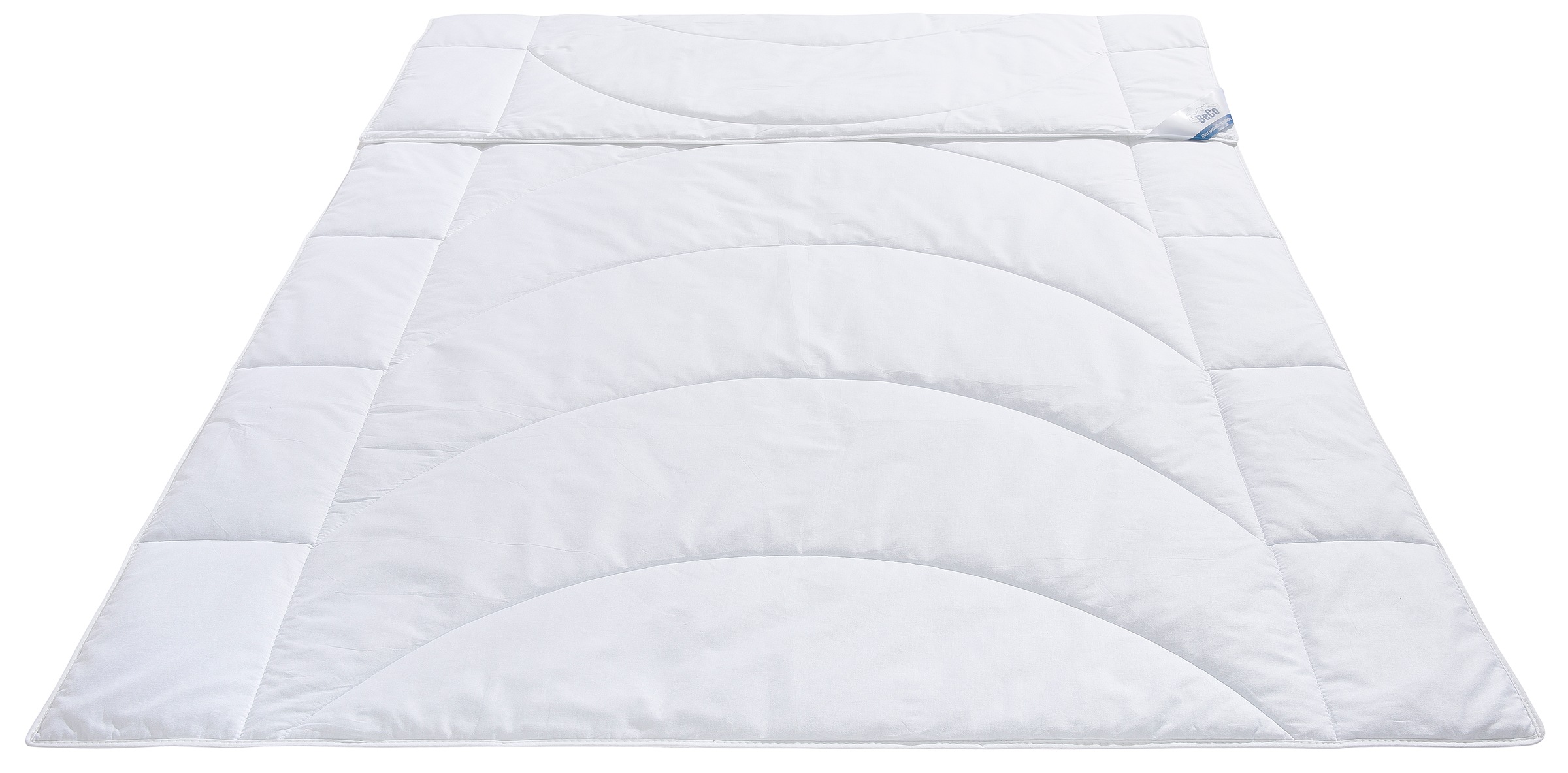 Beco Microfaserbettdecke + Microfaserkissen »Medibett, Bettdecke 135x200 cm mit Kissen 80x80 cm im Set«, (Spar-Set, Bei Nichtgefallen beinhaltet die Rückgabe das Gesamtangebot.), Bettdecke & Kissen für allergiker geeignet (Hausstauballergiker)