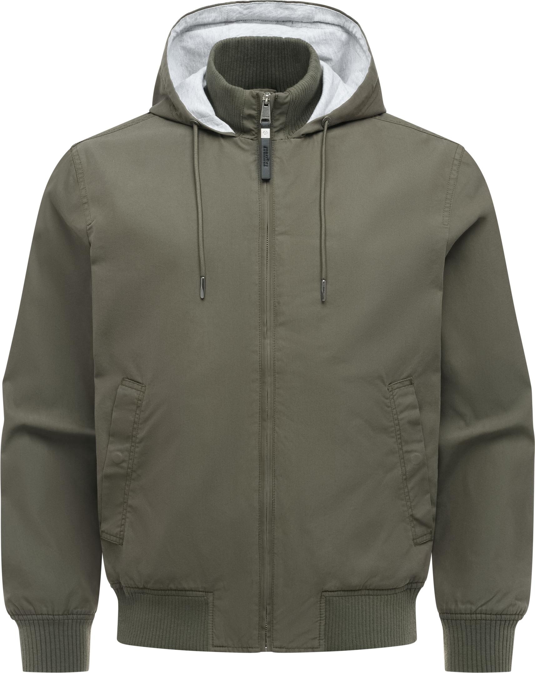 Ragwear Outdoorjacke "Crusien Hood YOUMODO" mit Kapuze Leichte Übergangsjacke mit Kapuze