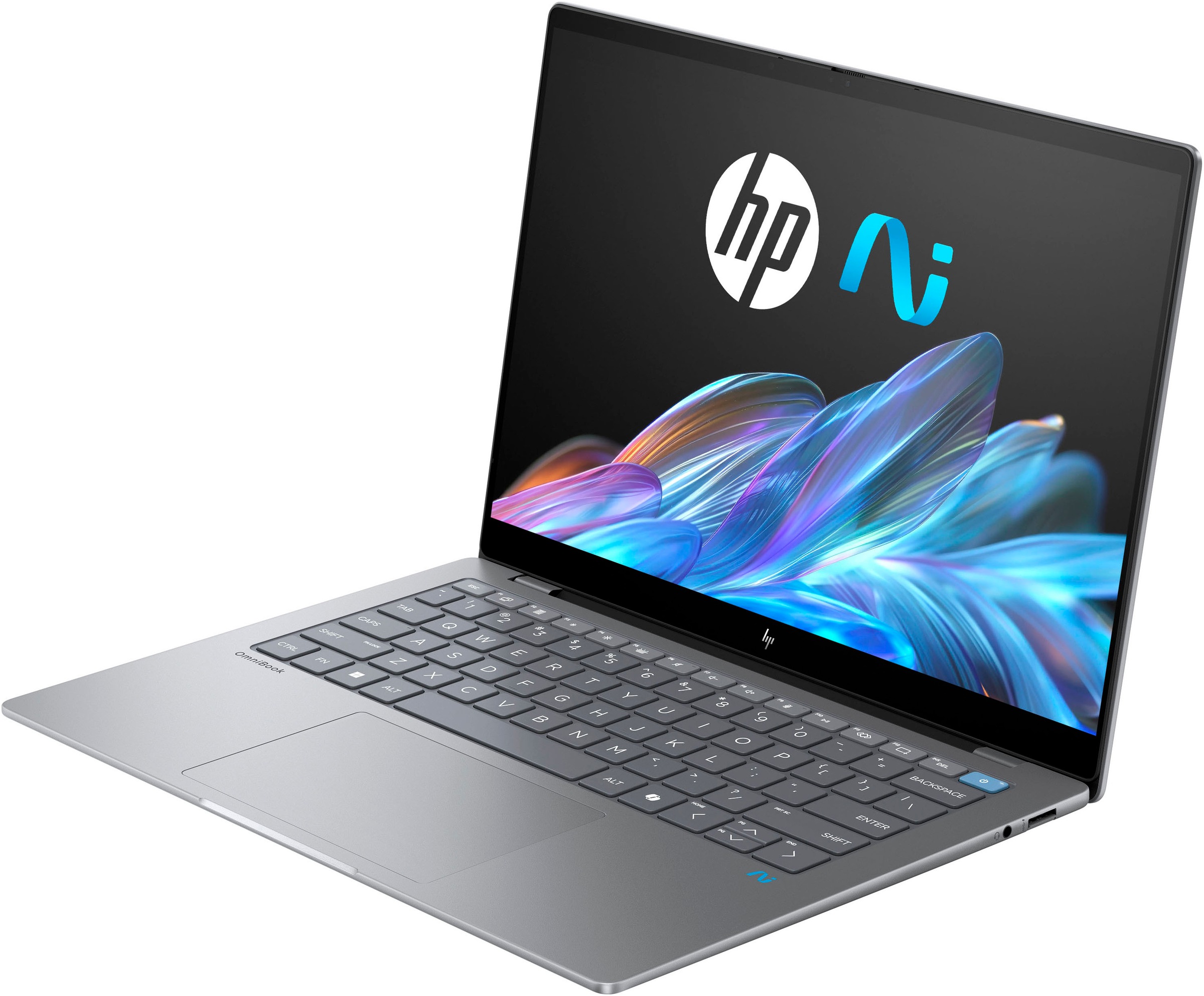 HP Notebook »OmniBook X 14-fe0060ng Silver«, 35,6 cm, / 14 Zoll, Qualcomm, Snapdragon X, Adreno, 1000 GB SSD