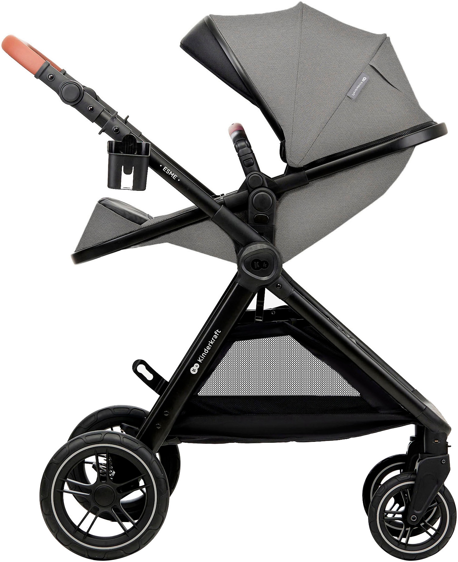 Kinderkraft Kombi-Kinderwagen »ESME 3IN1«, 22 kg, inkl. Babyschale
