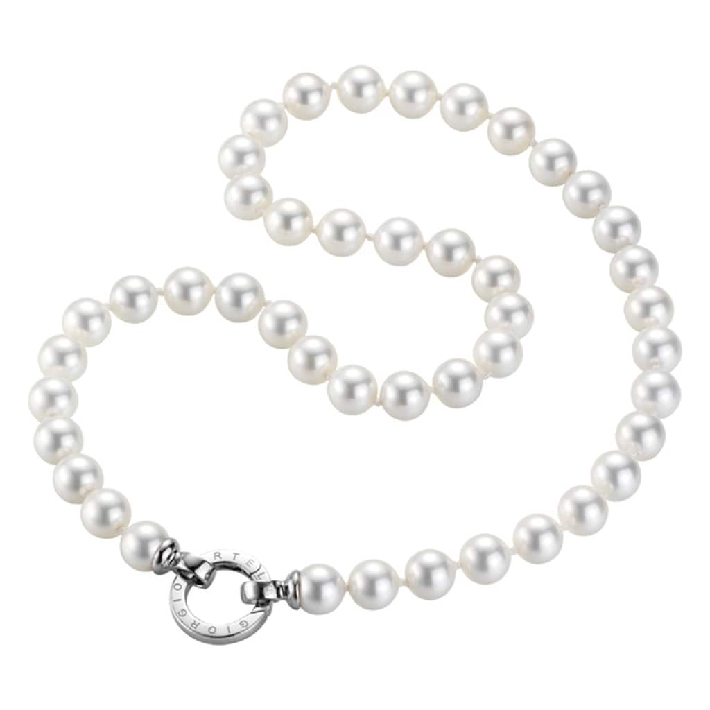 GIORGIO MARTELLO MILANO Perlenkette »Muschelkern-Perlen Ringverschluss Silber 925«