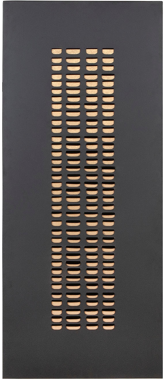 Casablanca by Gilde Wanddekoobjekt "Wandrelief rechteckig Torus schwarz H. günstig online kaufen