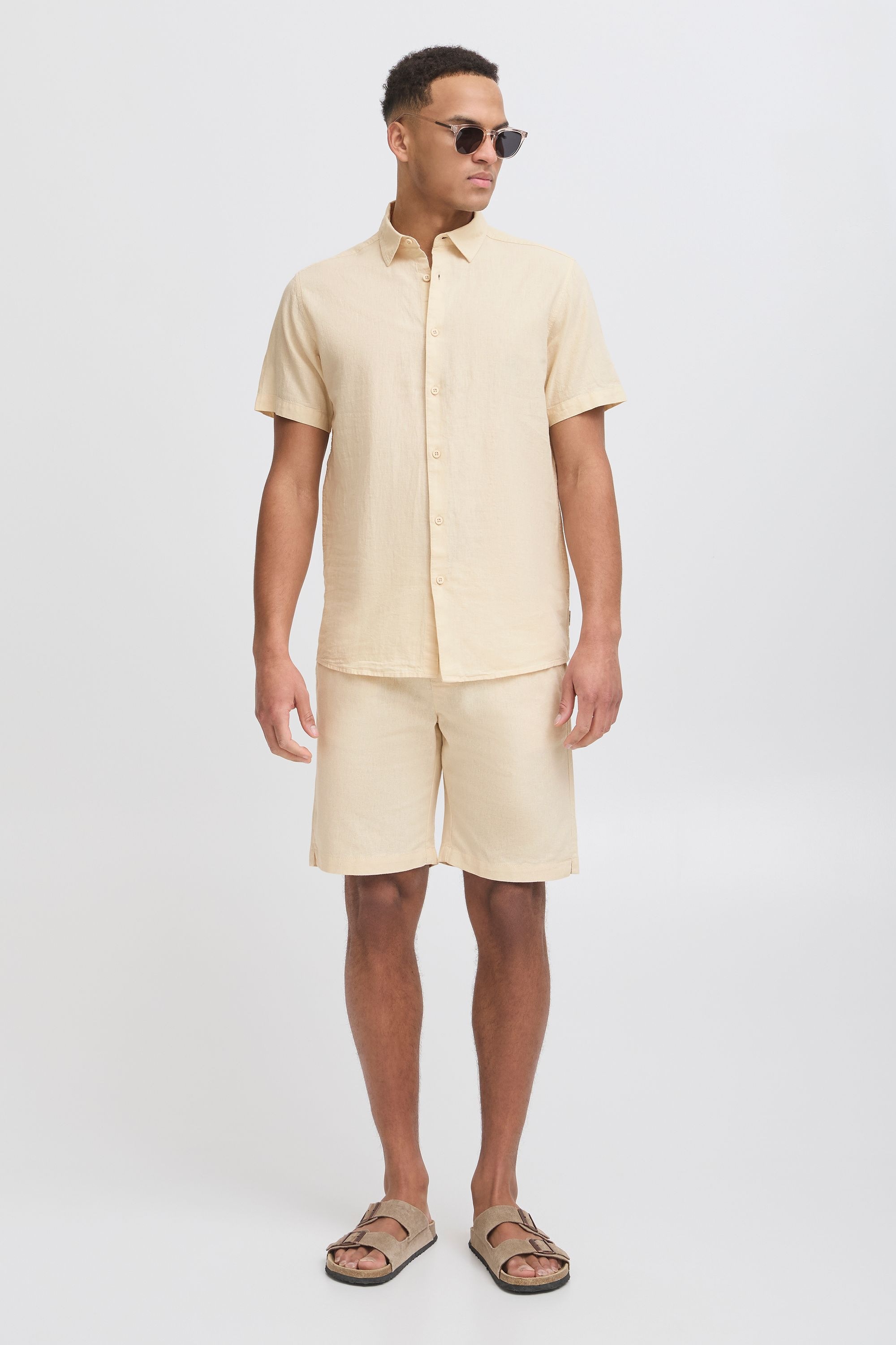 Indicode Leinenhemd "Leinenhemd IDMonk" günstig online kaufen