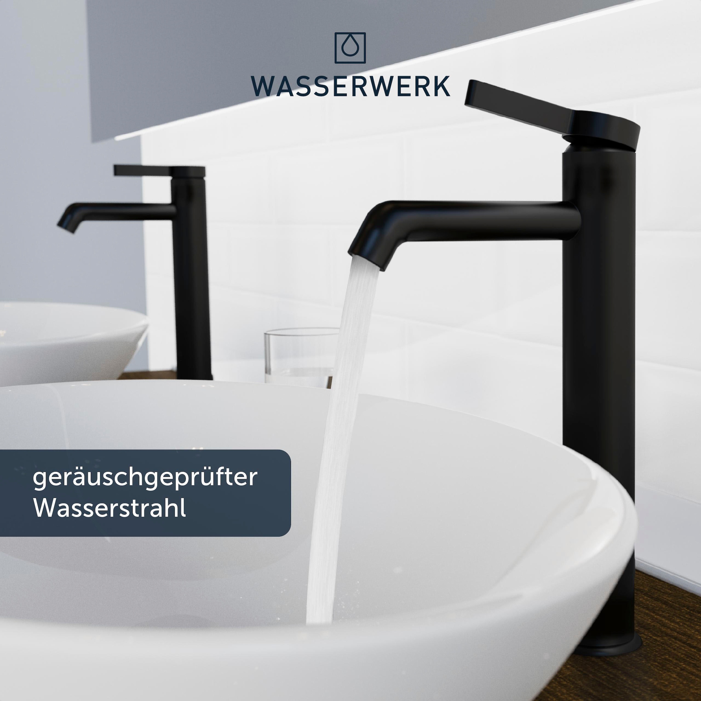 WASSERWERK Waschtischarmatur »WT 11«, inkl. Popup, wassersparend