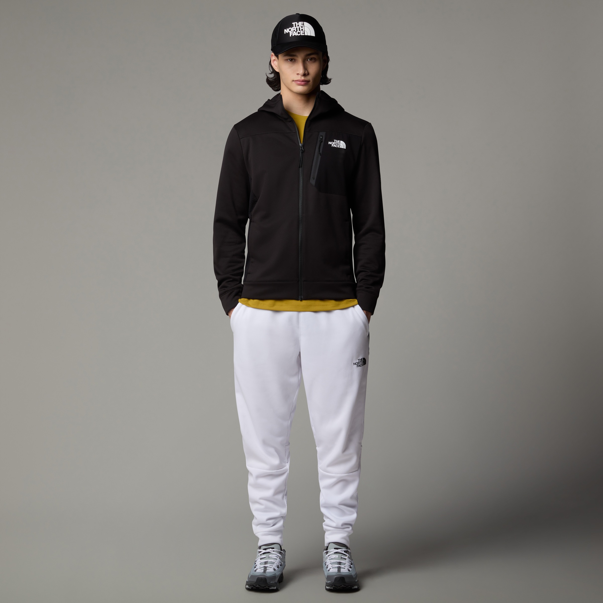 The North Face Fleecejacke »M MA FZ FLEECE«, (1 St.), mit Kapuze