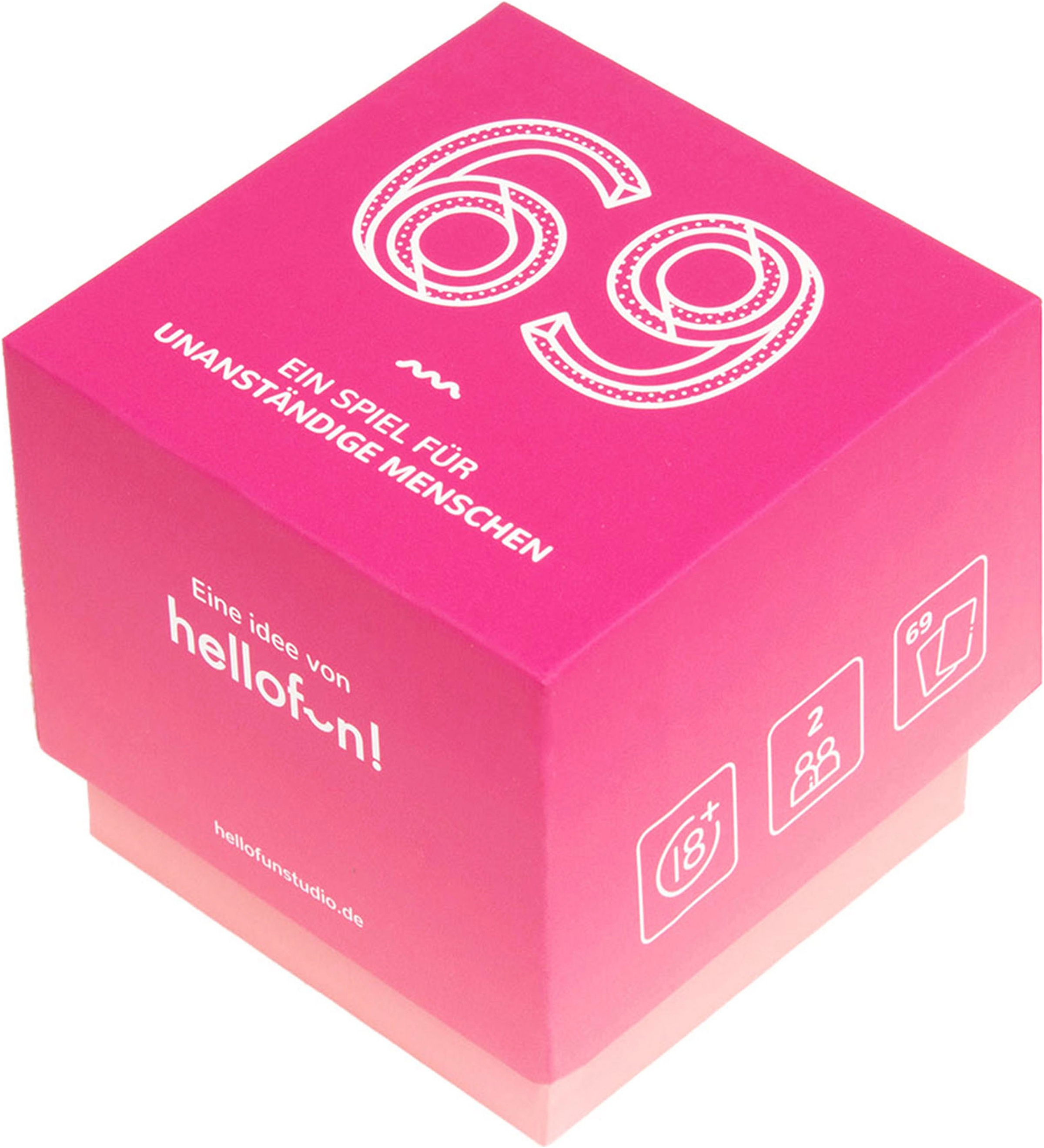 HELLOFUN Spiel "69", bunt, Spiele
