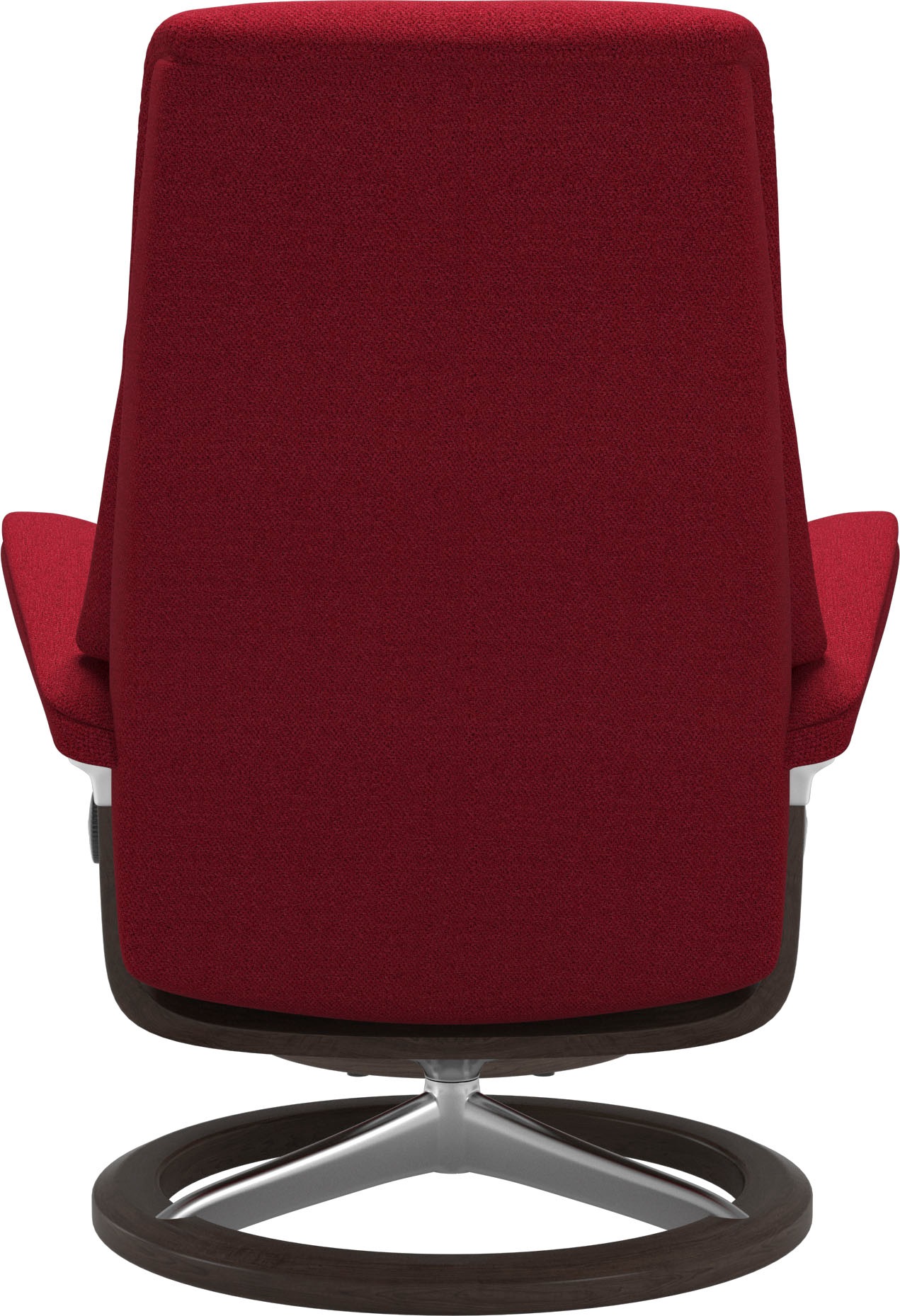 Stressless® Relaxsessel »View«, (Set, Relaxsessel mit Hocker), mit Signature Base, Größe S,Gestell Wenge
