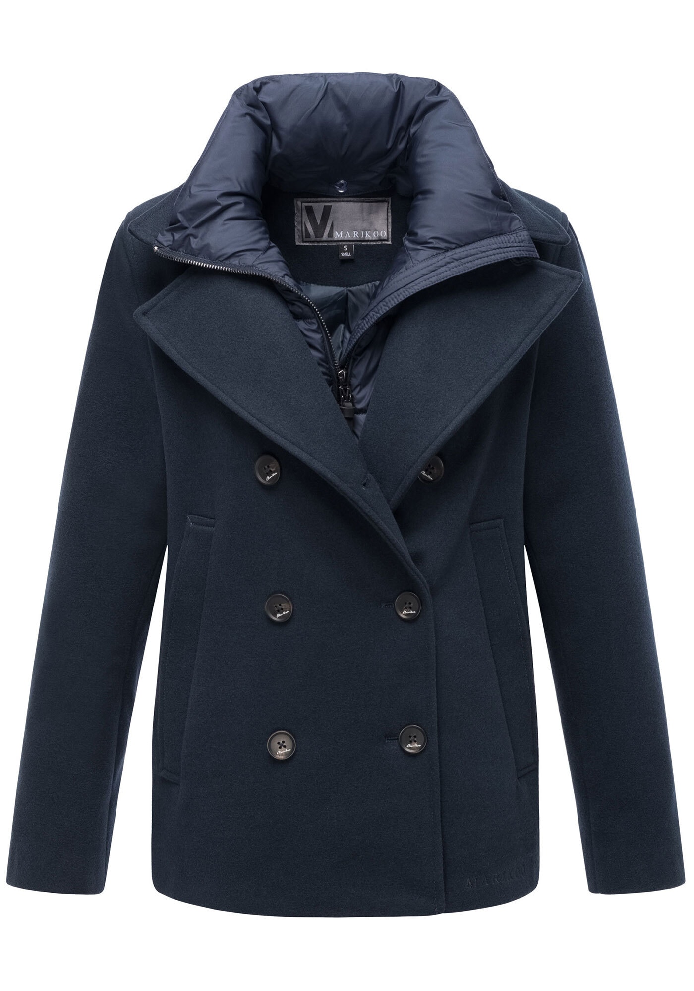 Marikoo Winterjacke »Aylaraa«, Elegante Designer Winterjacke