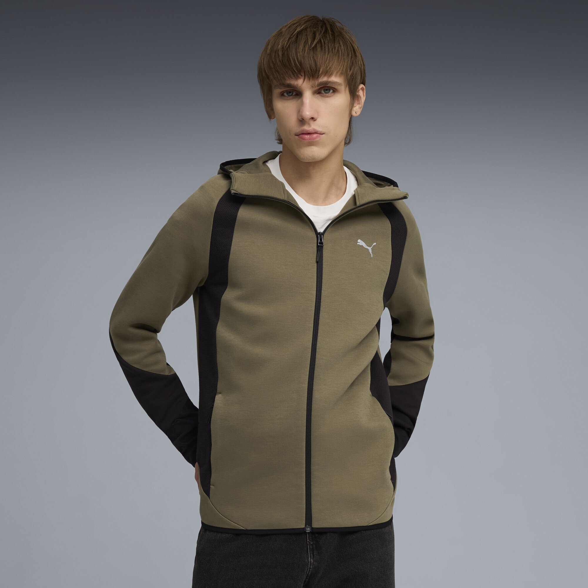 PUMA Sweatjacke »Evostripe Kapuzenjacke Herren«