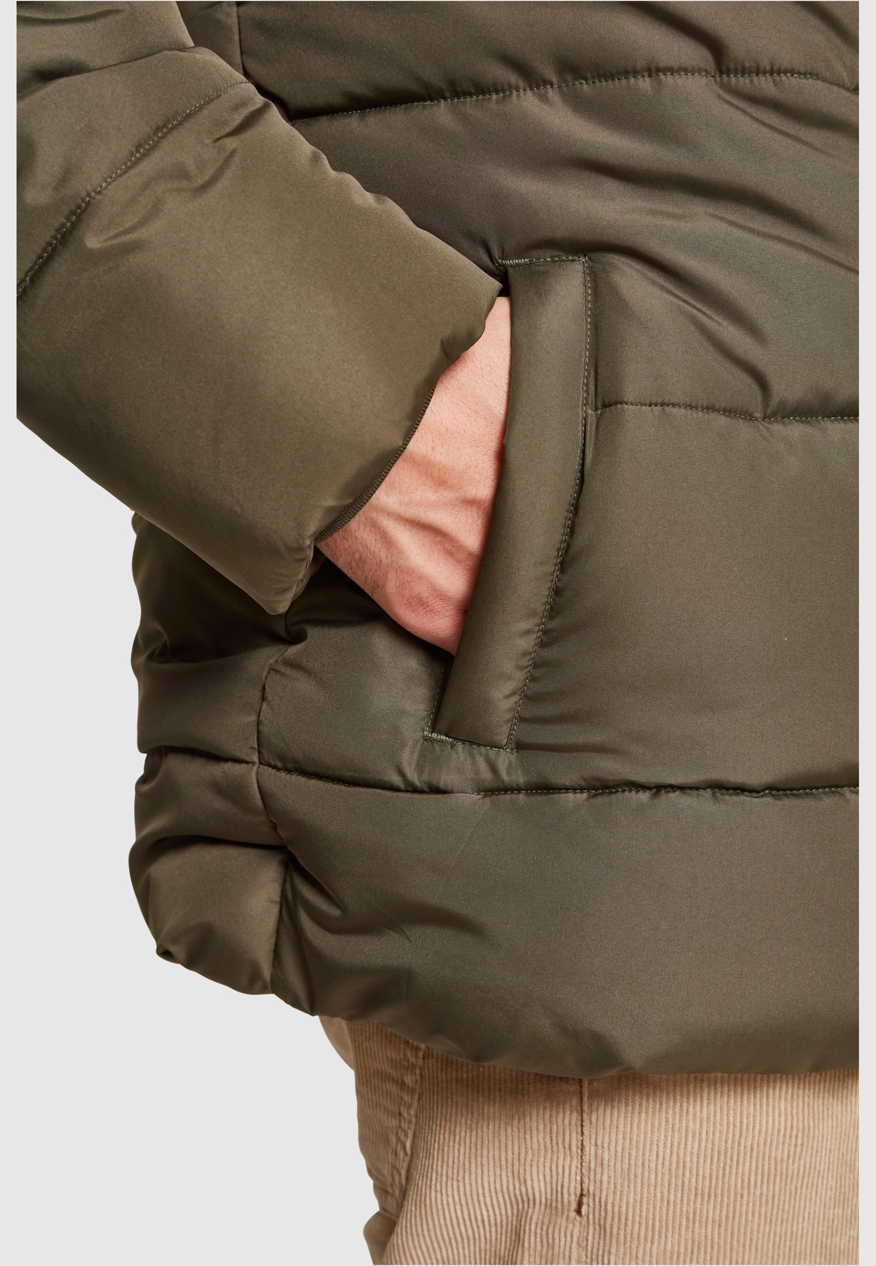 URBAN CLASSICS Winterjacke »Urban Classics Herren Pull Over Puffer Jacket«, (1 St.), mit Kapuze