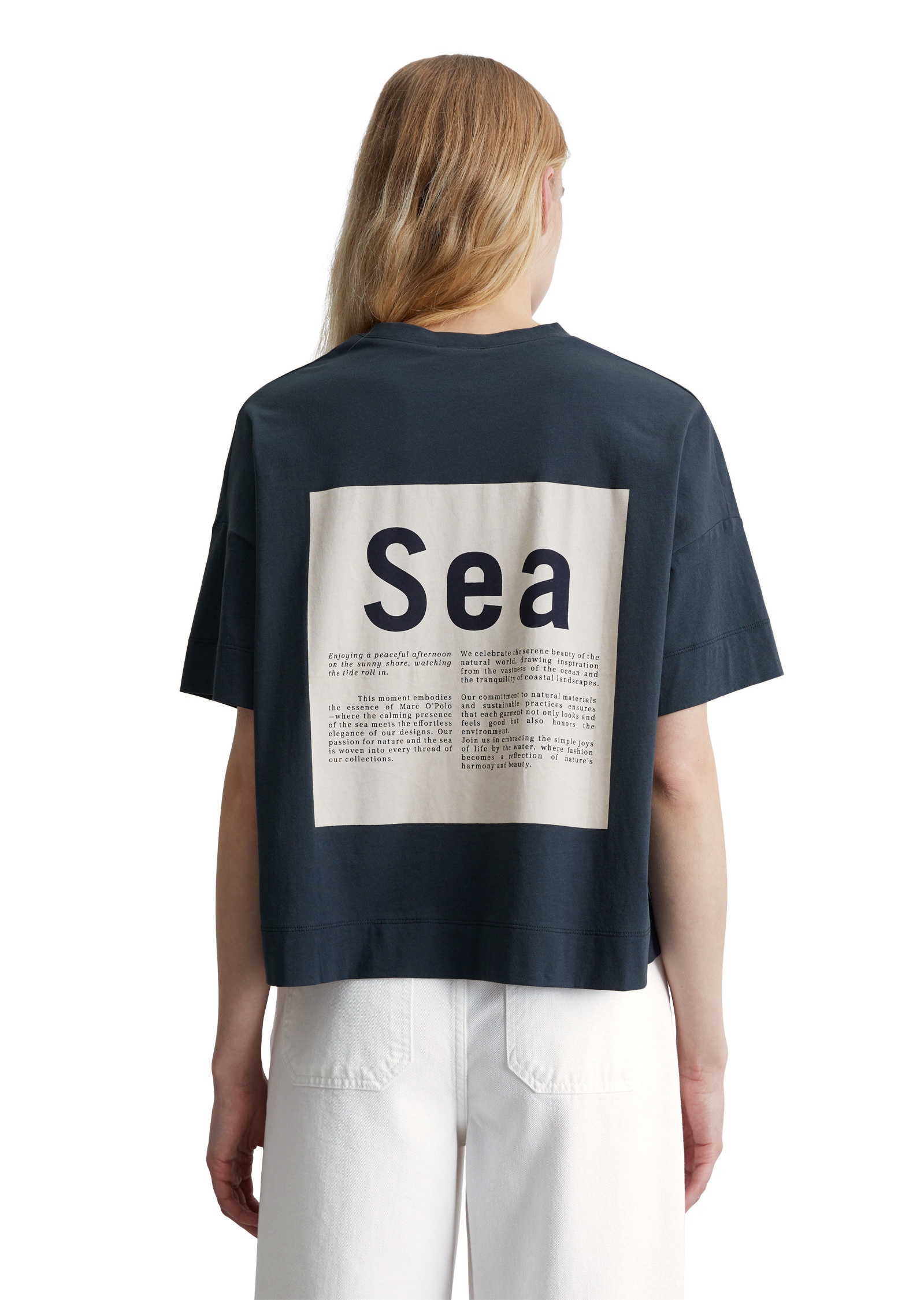 Marc O'Polo T-Shirt »aus leichtem Single Jersey«